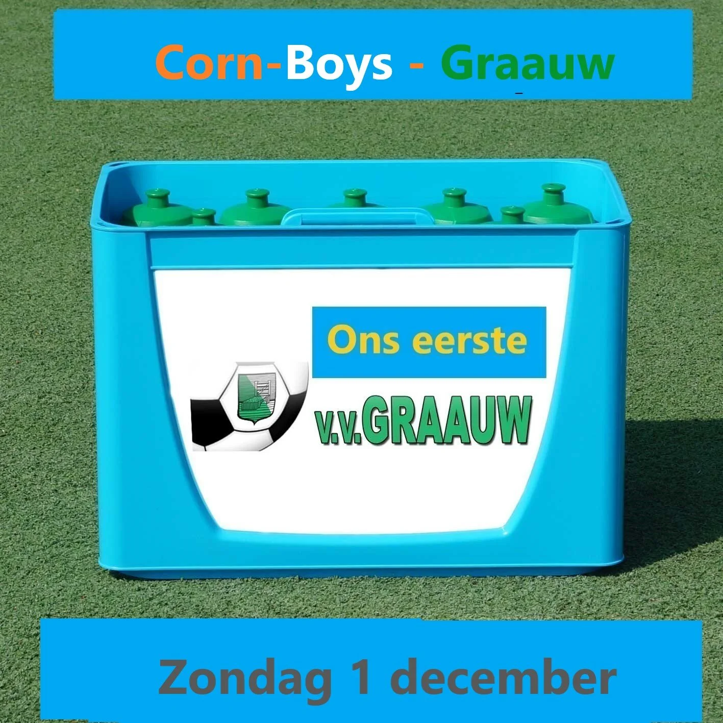 De tweede ronde, op bezoek bij Angstgatner Corn-Boys, liggen er kansen veur ongs !