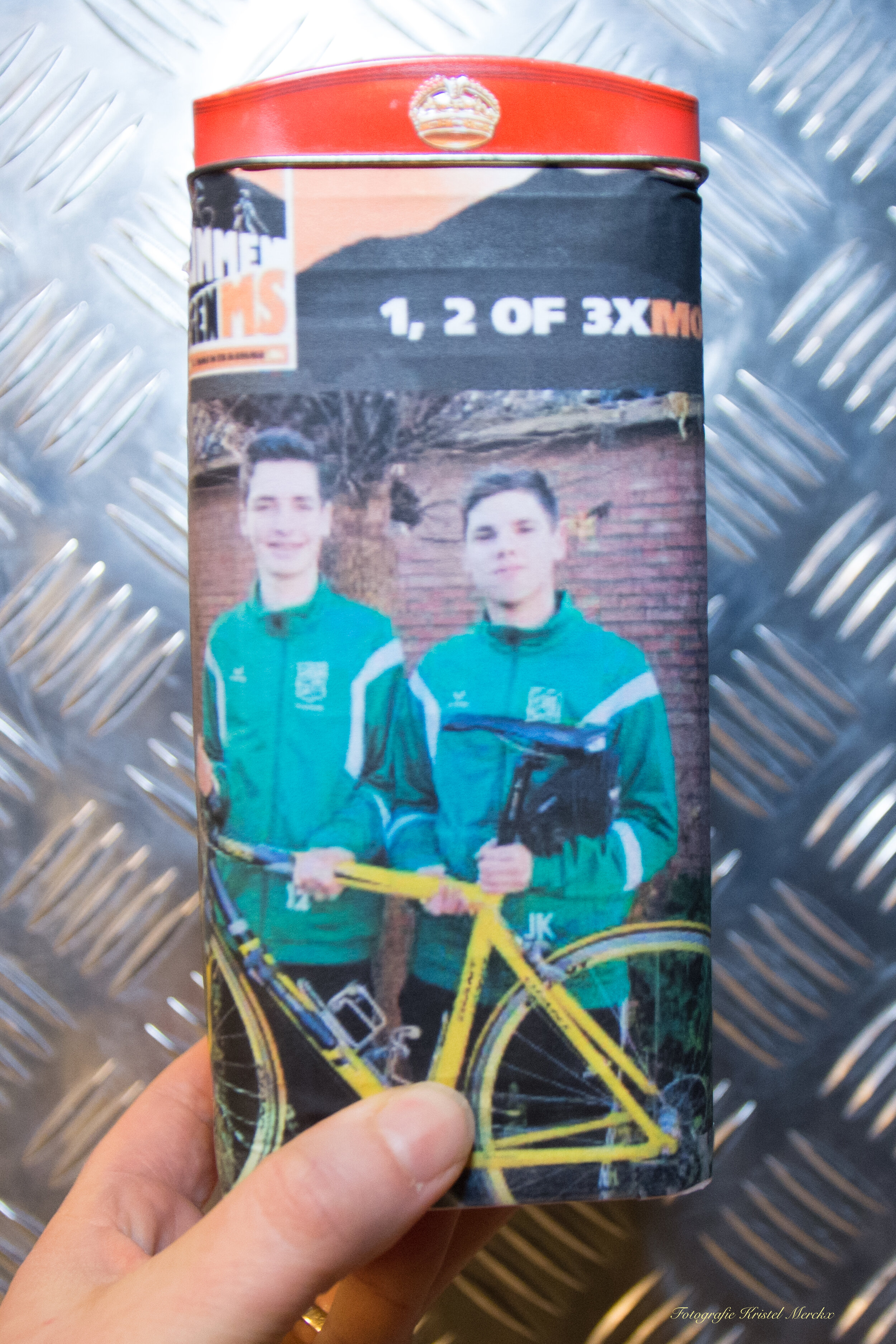 Fietsen voor het goede doel.