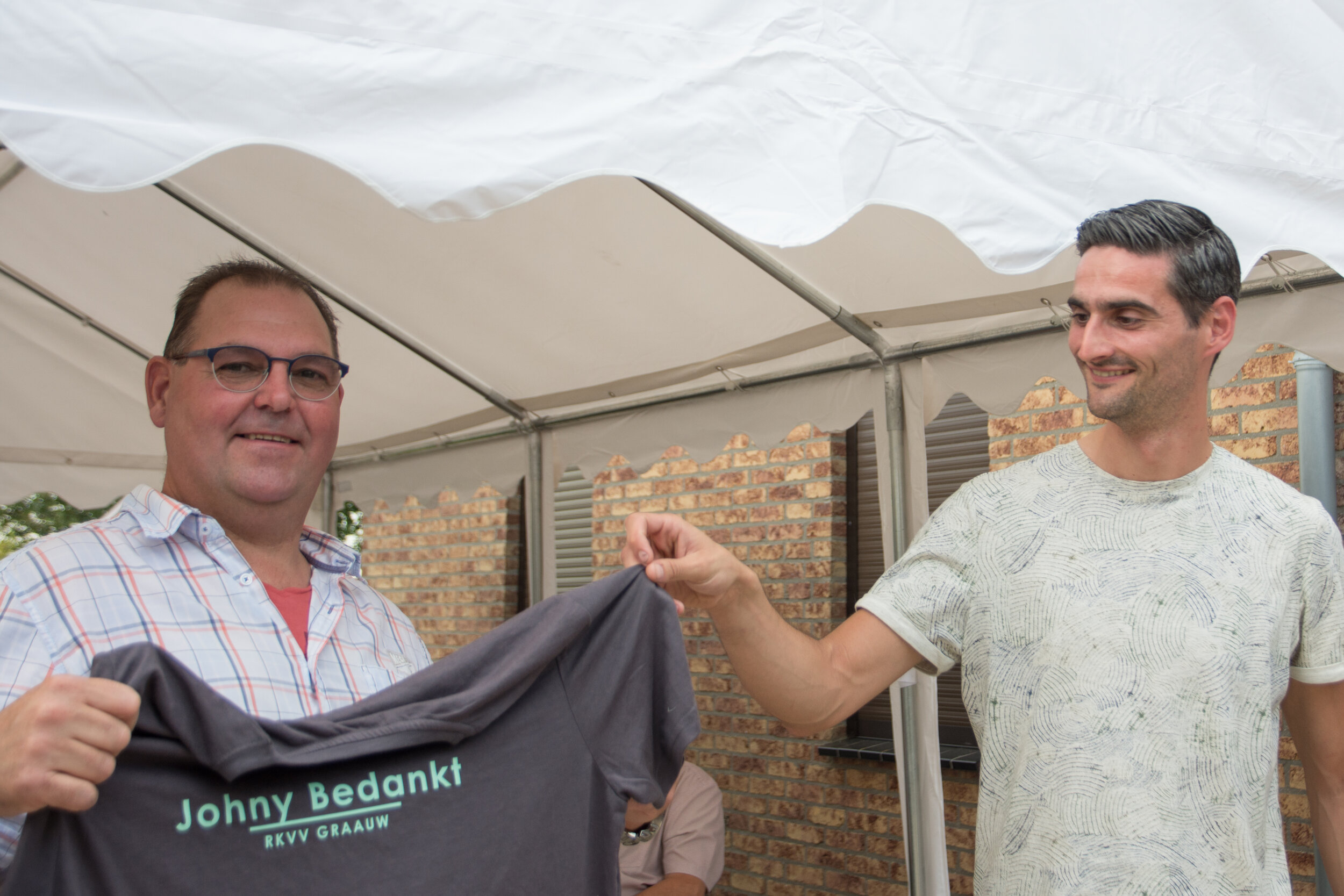 Afscheid van onze trainer Johny