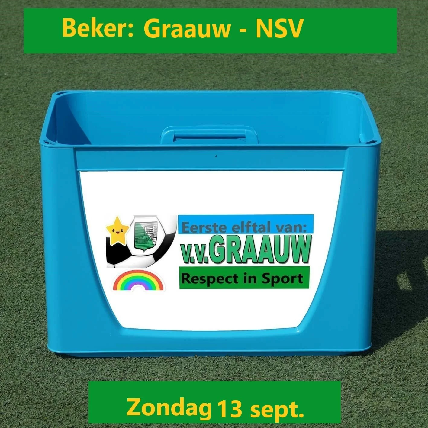 Laatste Horde in de Beker, Wennen aan de kleuren van volgende week !!  S.D.O. '63