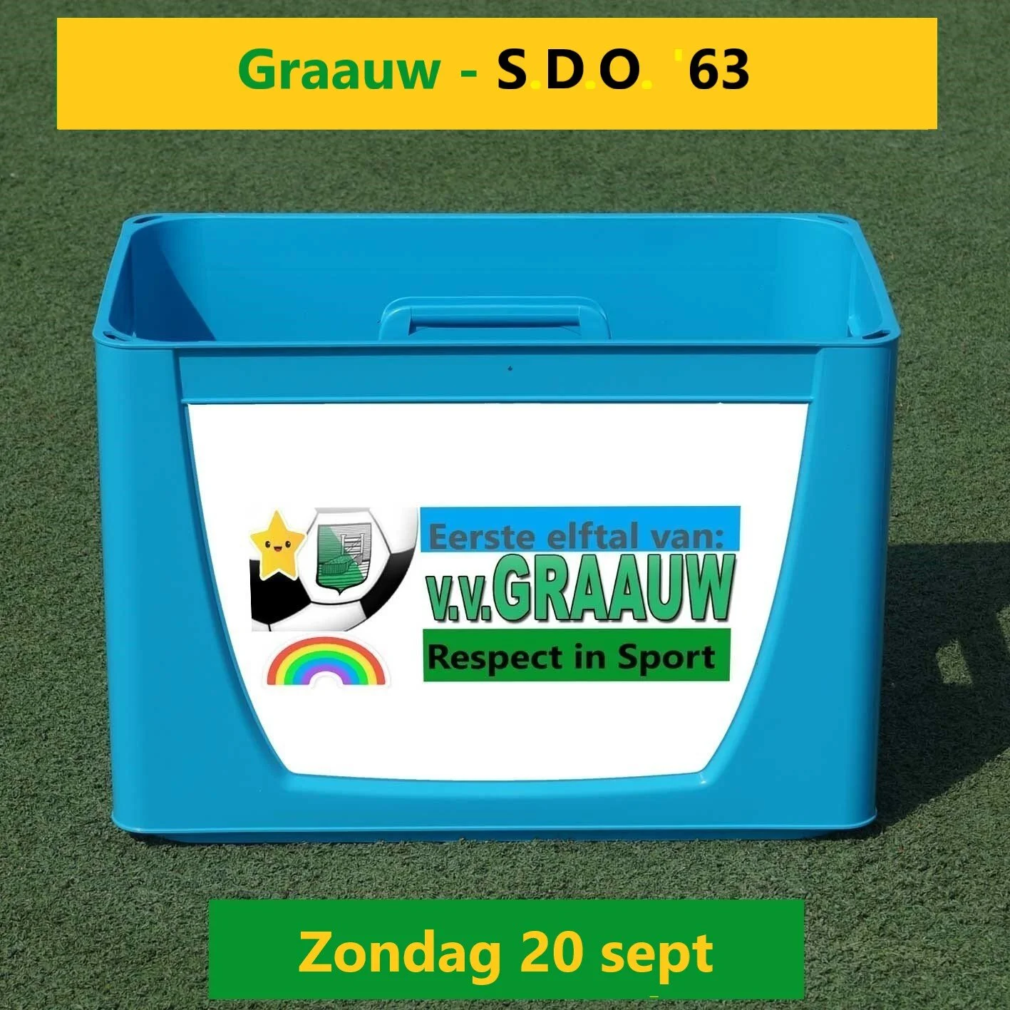 Geschiedschrijving op de Boomwai:  Eerste 4e klasser derby der lage landen, Mooi Man !