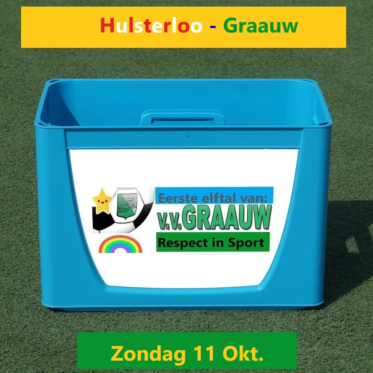 Graauw laat " Hop  Hop  de  Mollen ", alsnog treuren na een veilige rust marge van 2-0 !!