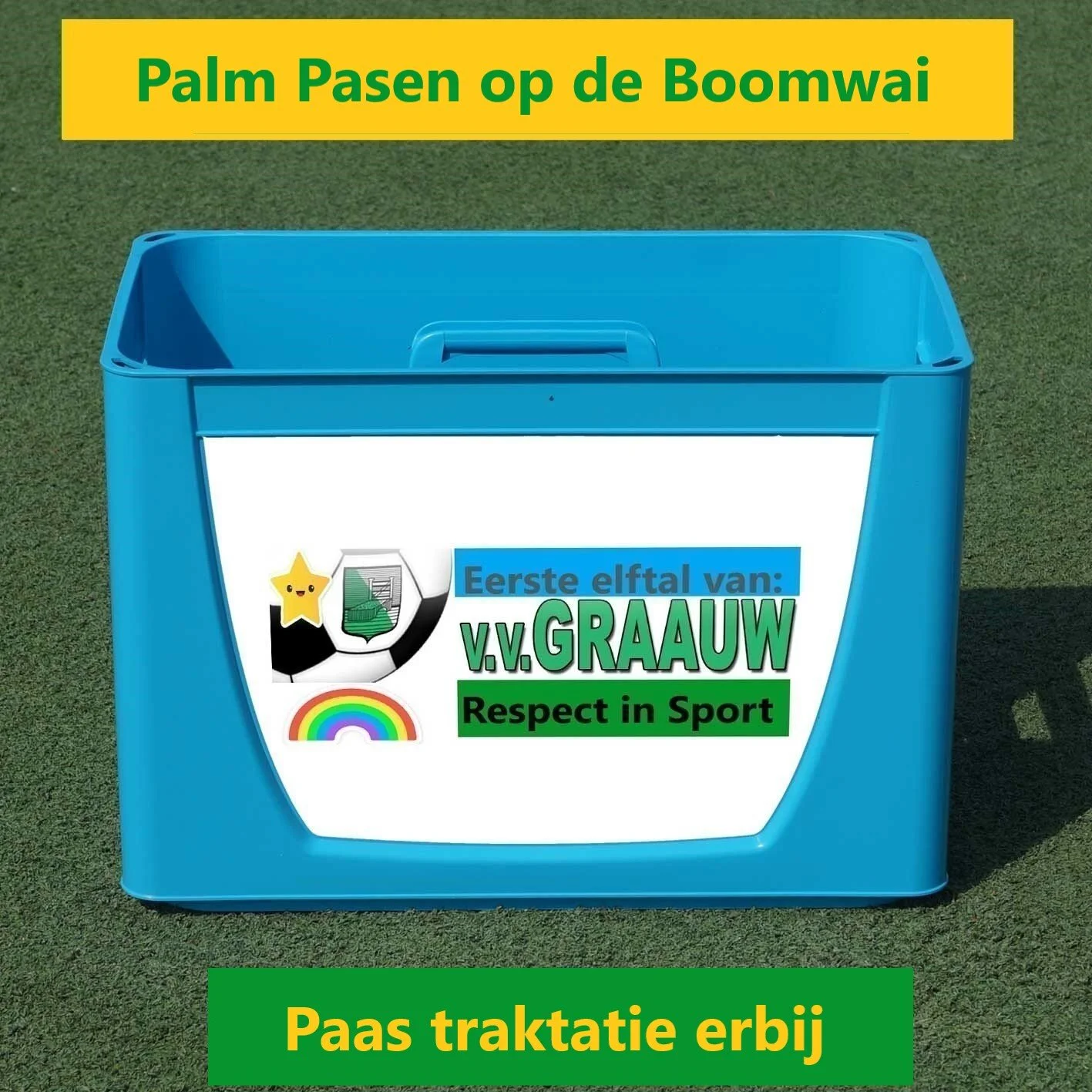 Palm Pasen biedt hoop richting goede week van Pasen, Hopen op Regio Cup Voetbal