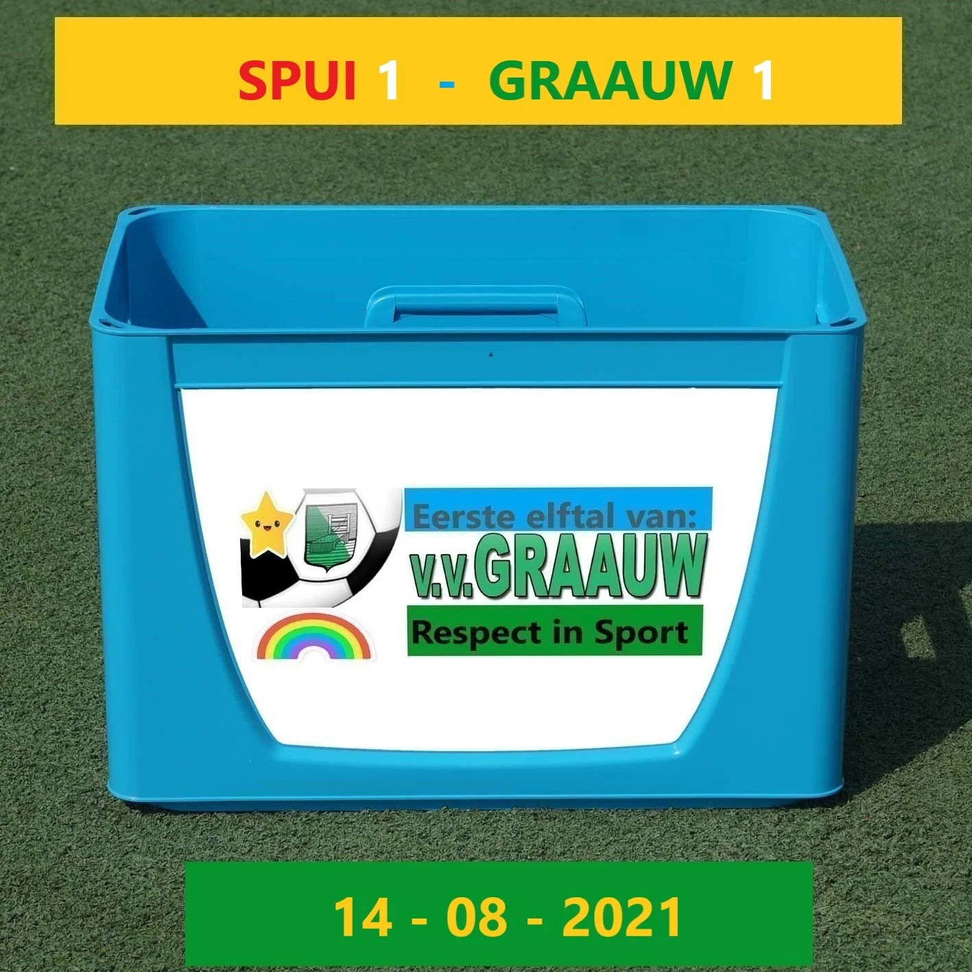 Na Teambuilding afgelopen zondag, gaan we nu sportief, wedstrijd element tegemoet