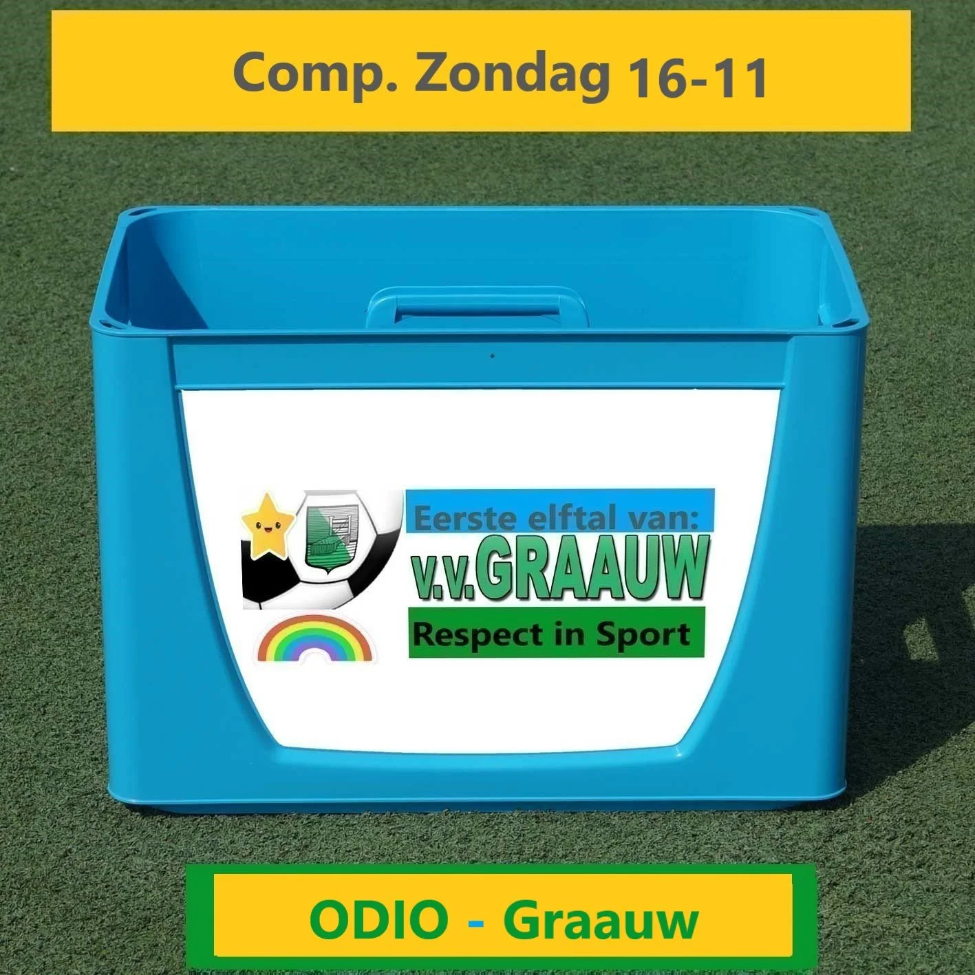 Trukendoos gaat open op bezoek bij ODIO,  De 1-1 is een puike Teamprestatie !!
