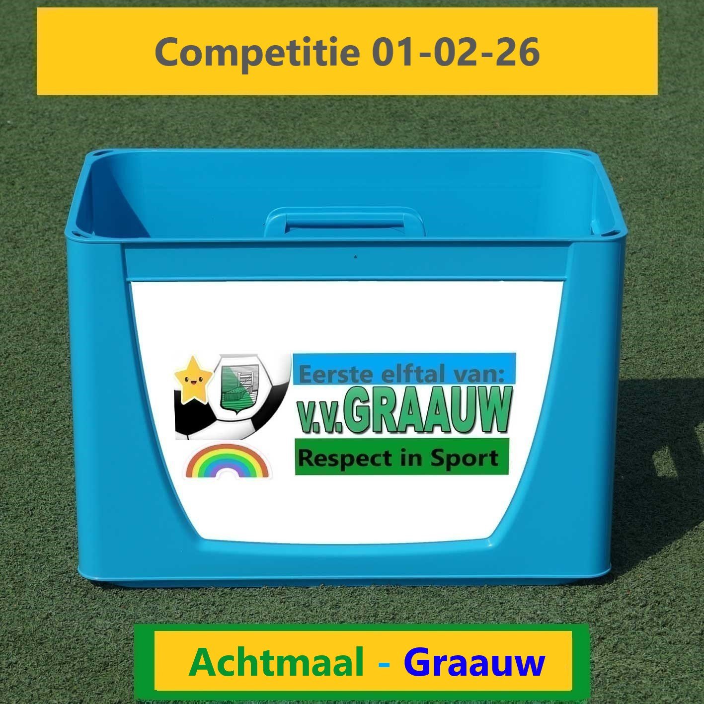 Bezoek aan Achtmaal, bezorgt Graauw 1e Brilstand in 2026 !