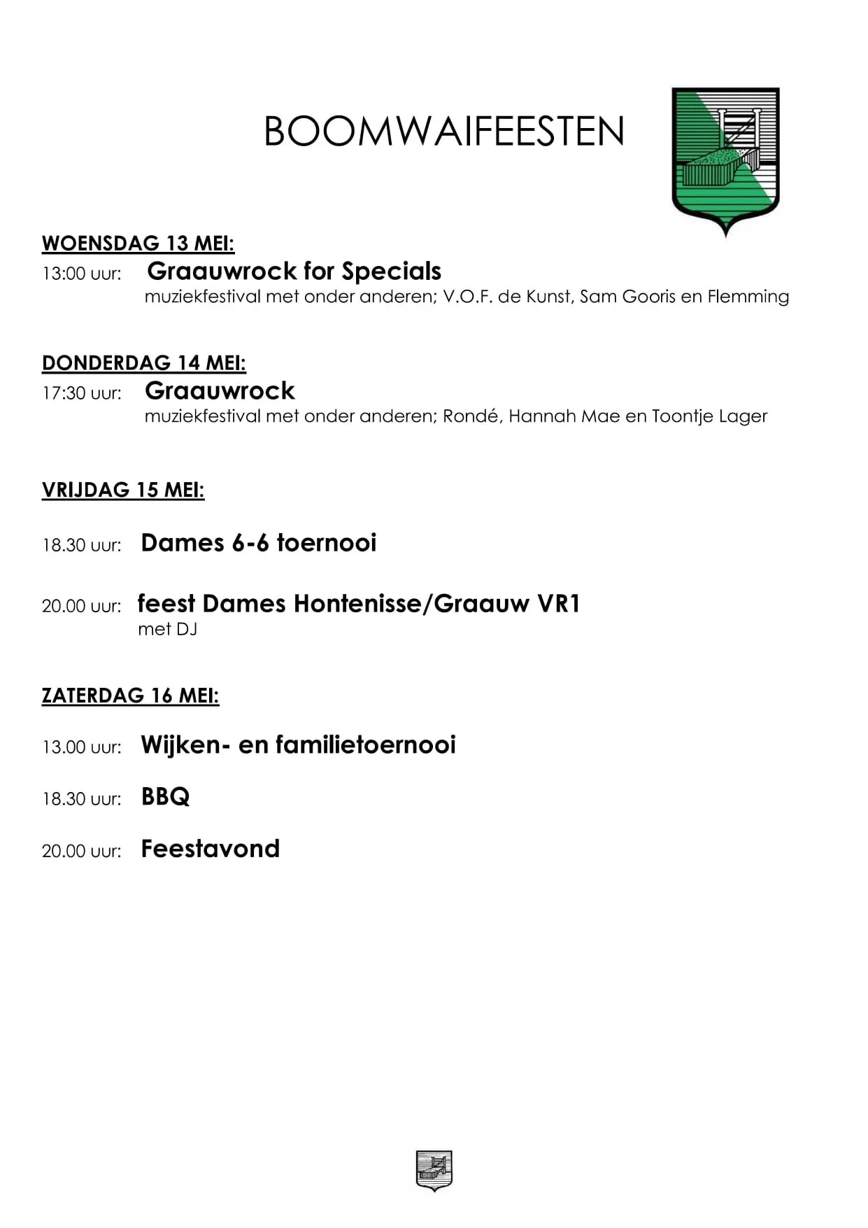 Boomwaifeesten