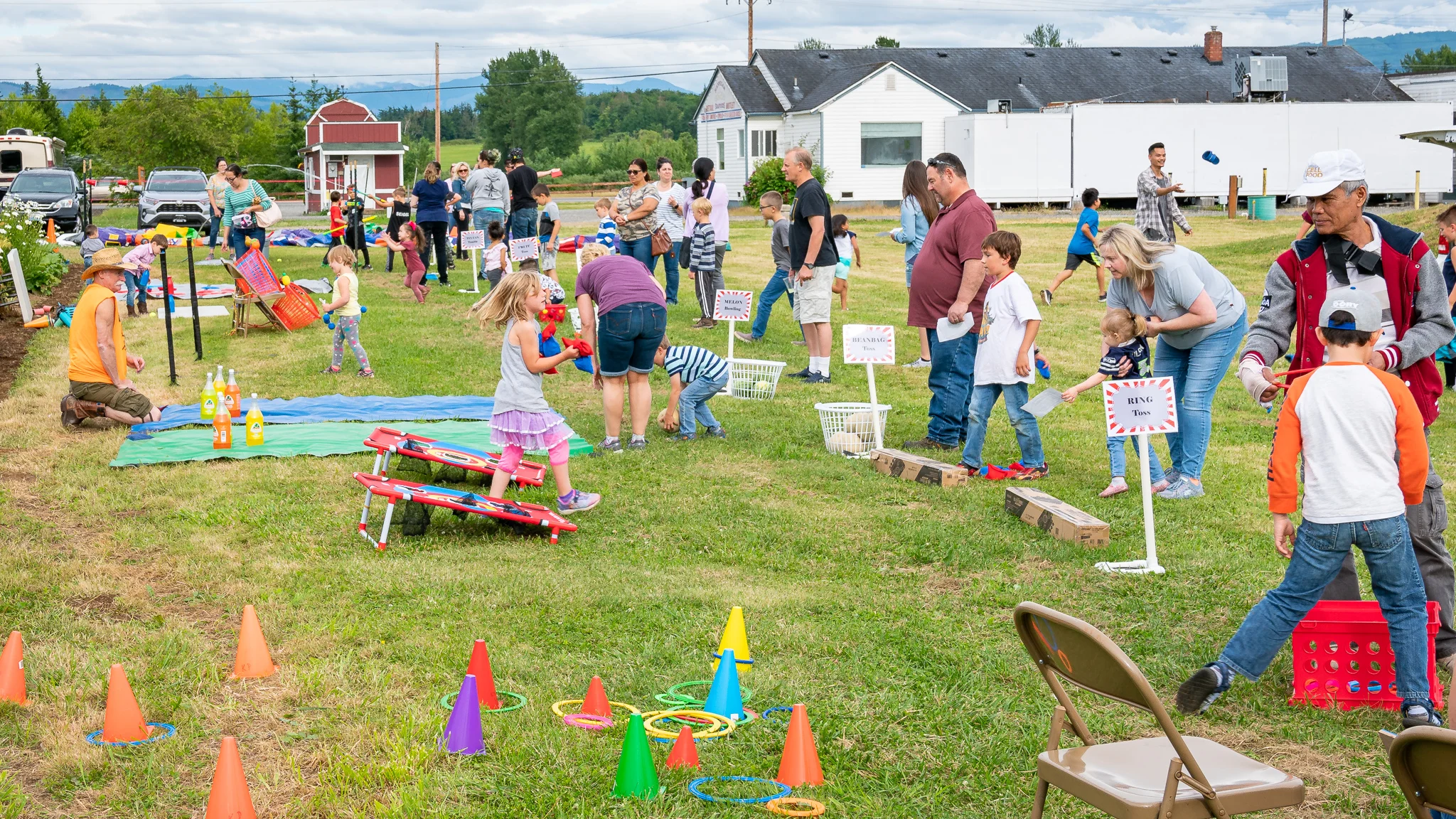 Children's ministry helped put on our second annual CTK Farm open house, Farmingham as we like to call it. They provided volunteers and lots of fun games for families to try.
