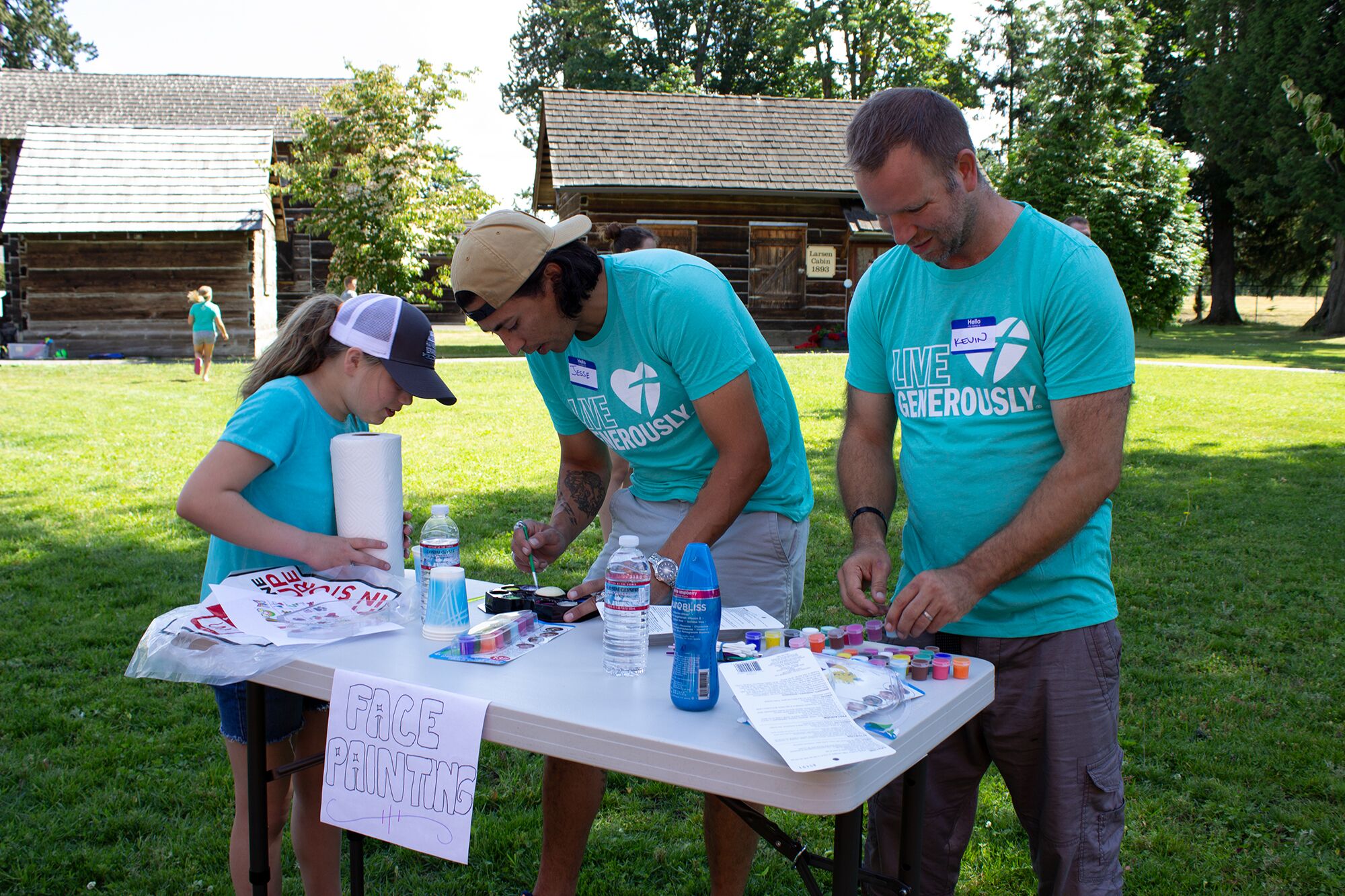 A wonderful group of CTK’ers serve food, played games face painted and helped put on the annual picnic for disabled adults and their families, as well as the Cascade Connections caregivers.