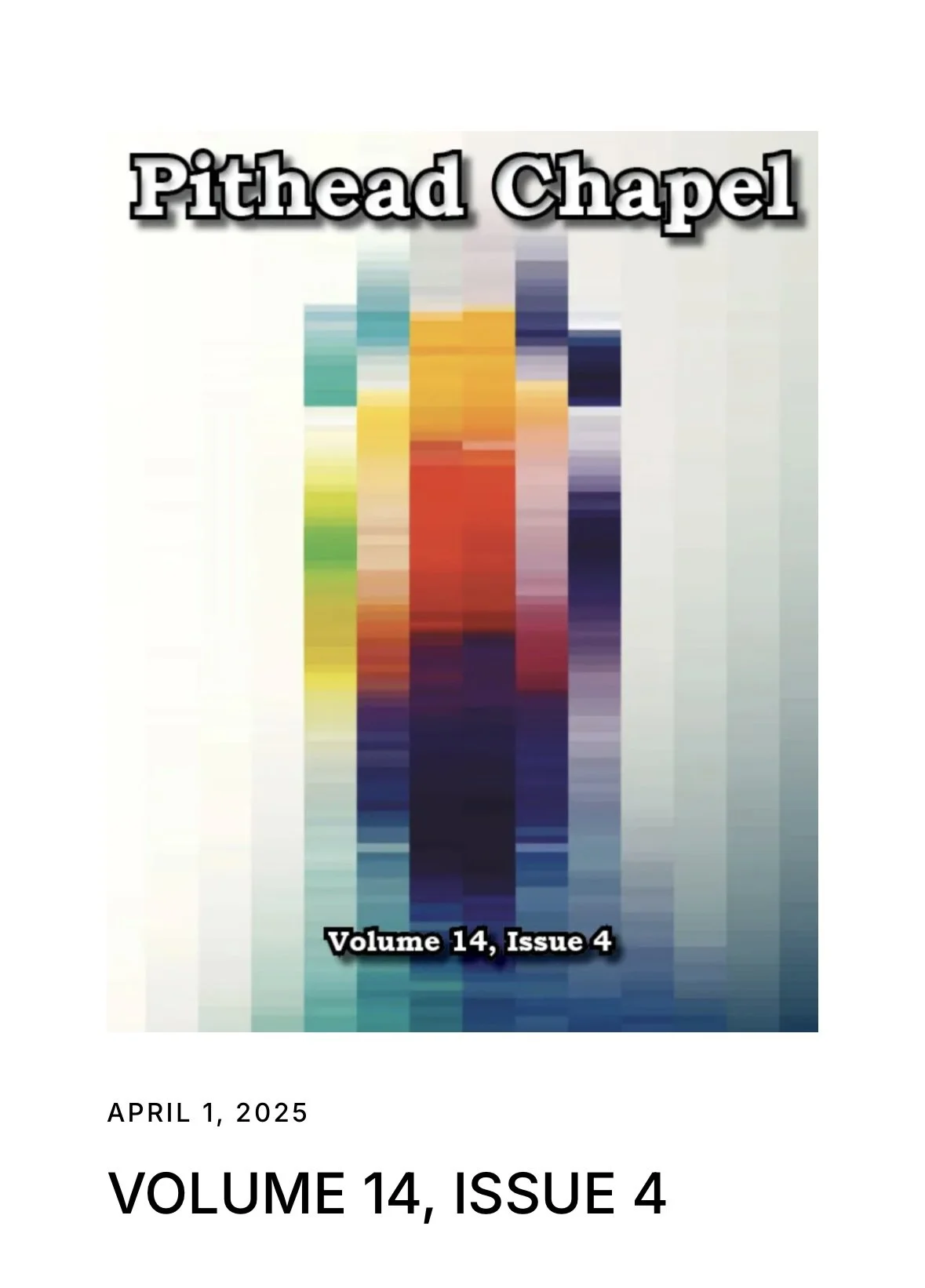 New essay in the April 2025 Issue of Pithead Chapel