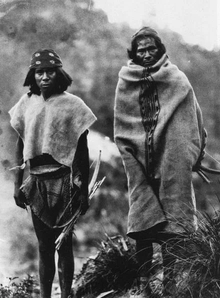 Two Tarahumara men photographed in Tuaripa, Chihuahua, in 1892 by Carl Lumholtz