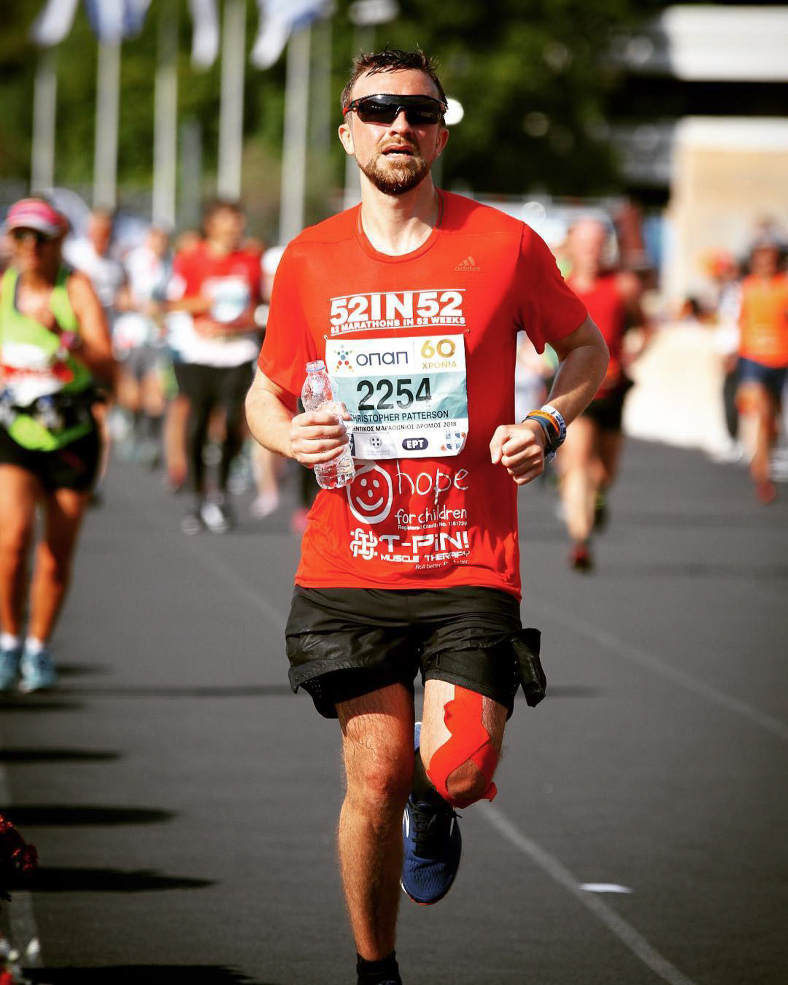 Marathon number 37 out of 52 , the Athens marathon. Running a marathon in Athens is as authentic as it gets!
