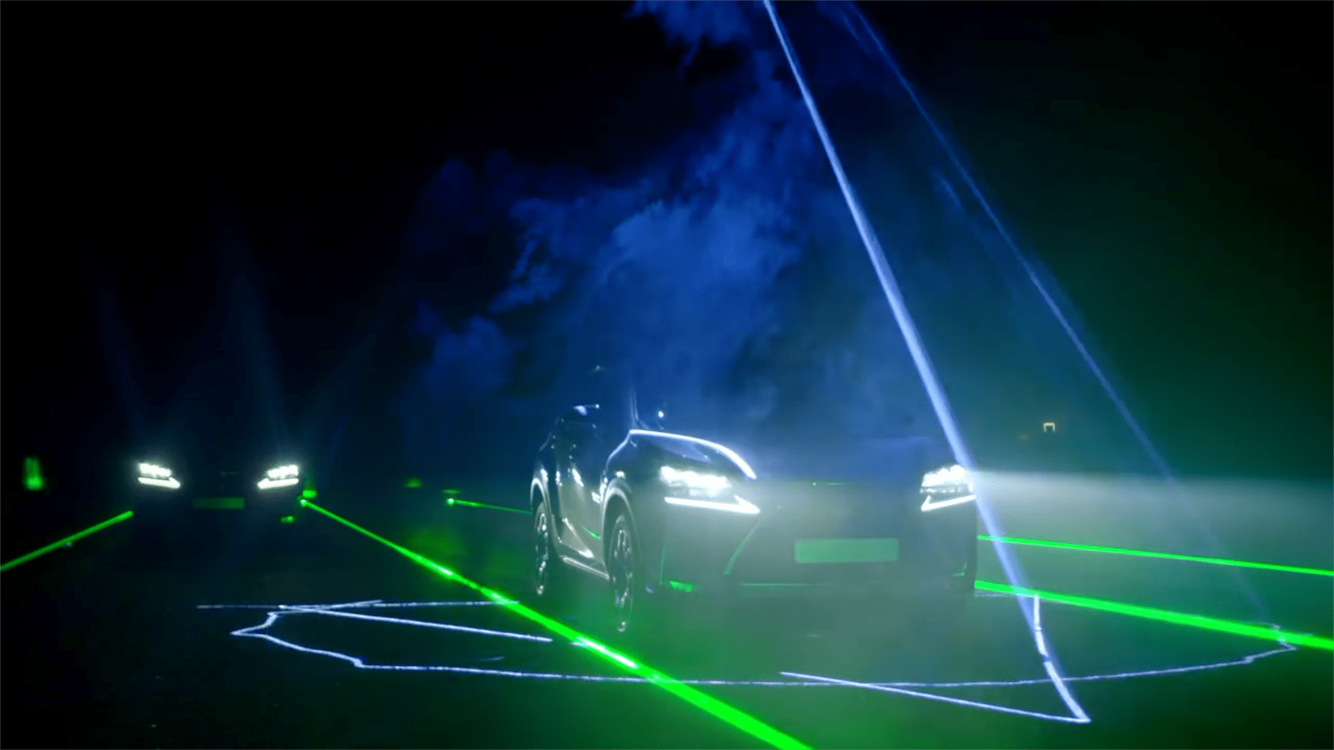 Lexus vs will I am stunt commercial