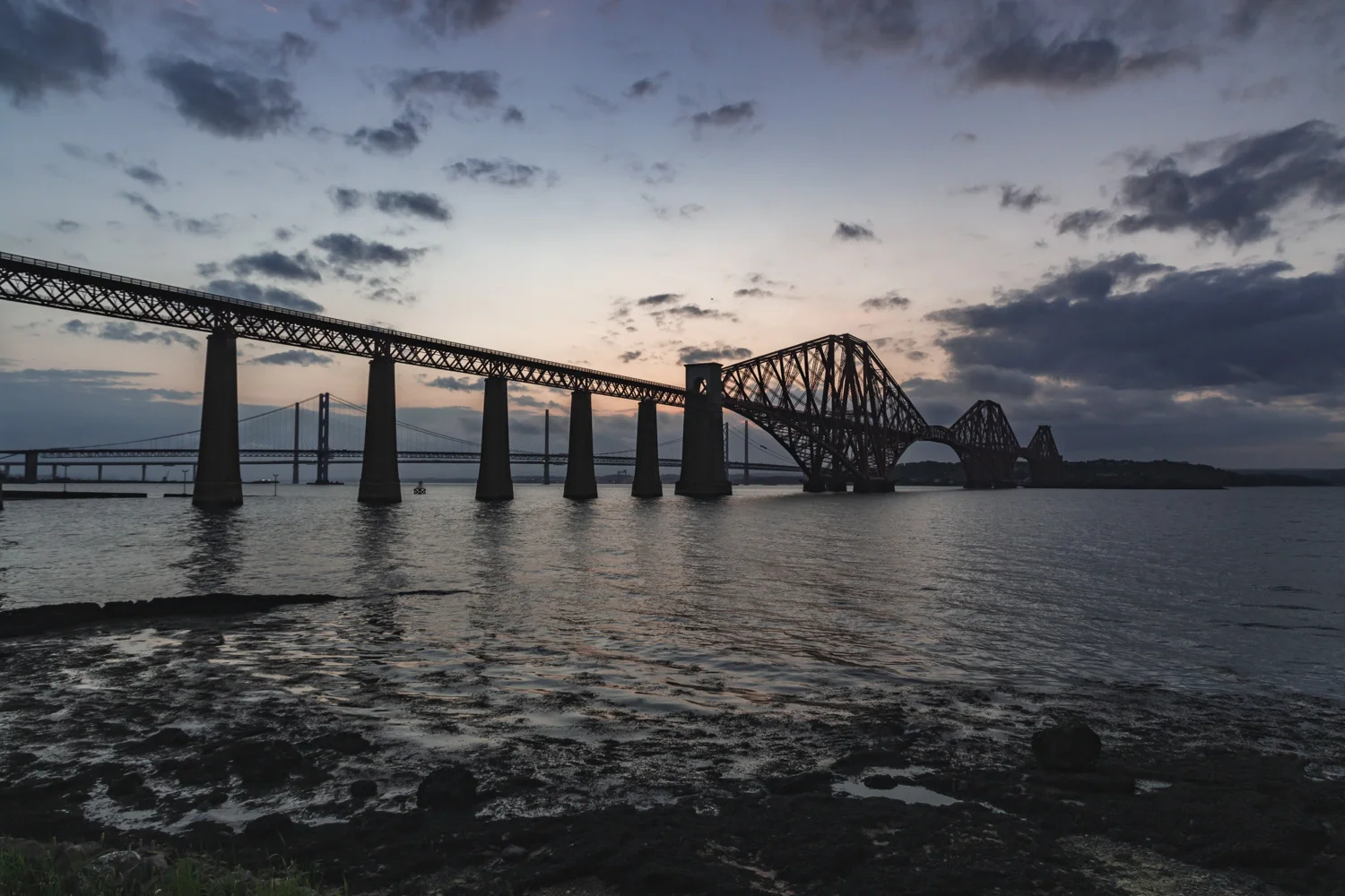 Welcome to South Queensferry! This site is just outside Edinburgh.