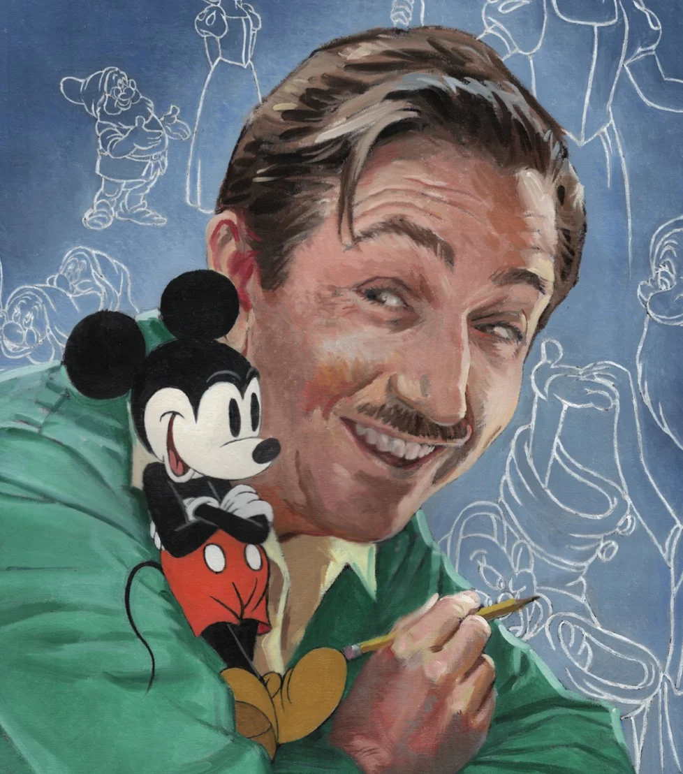 Signed "Walt's Imagination: The Life of Walt Disney" Hardcover Book