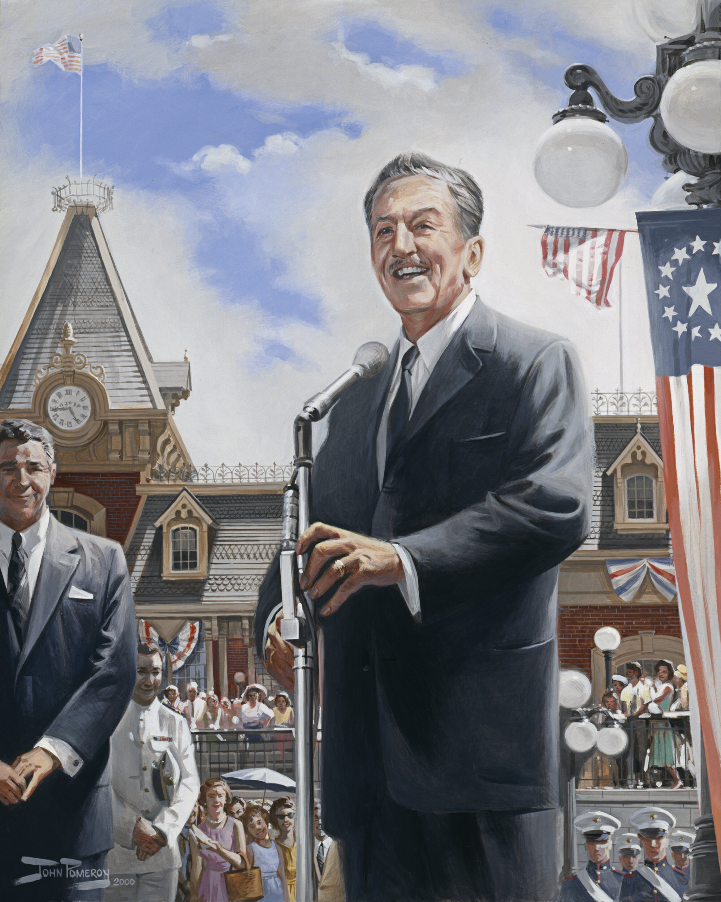 "To All Who Come To This Happy Place, Welcome" (Ltd. Ed. 45th Anniv. Print, Artist Proof)