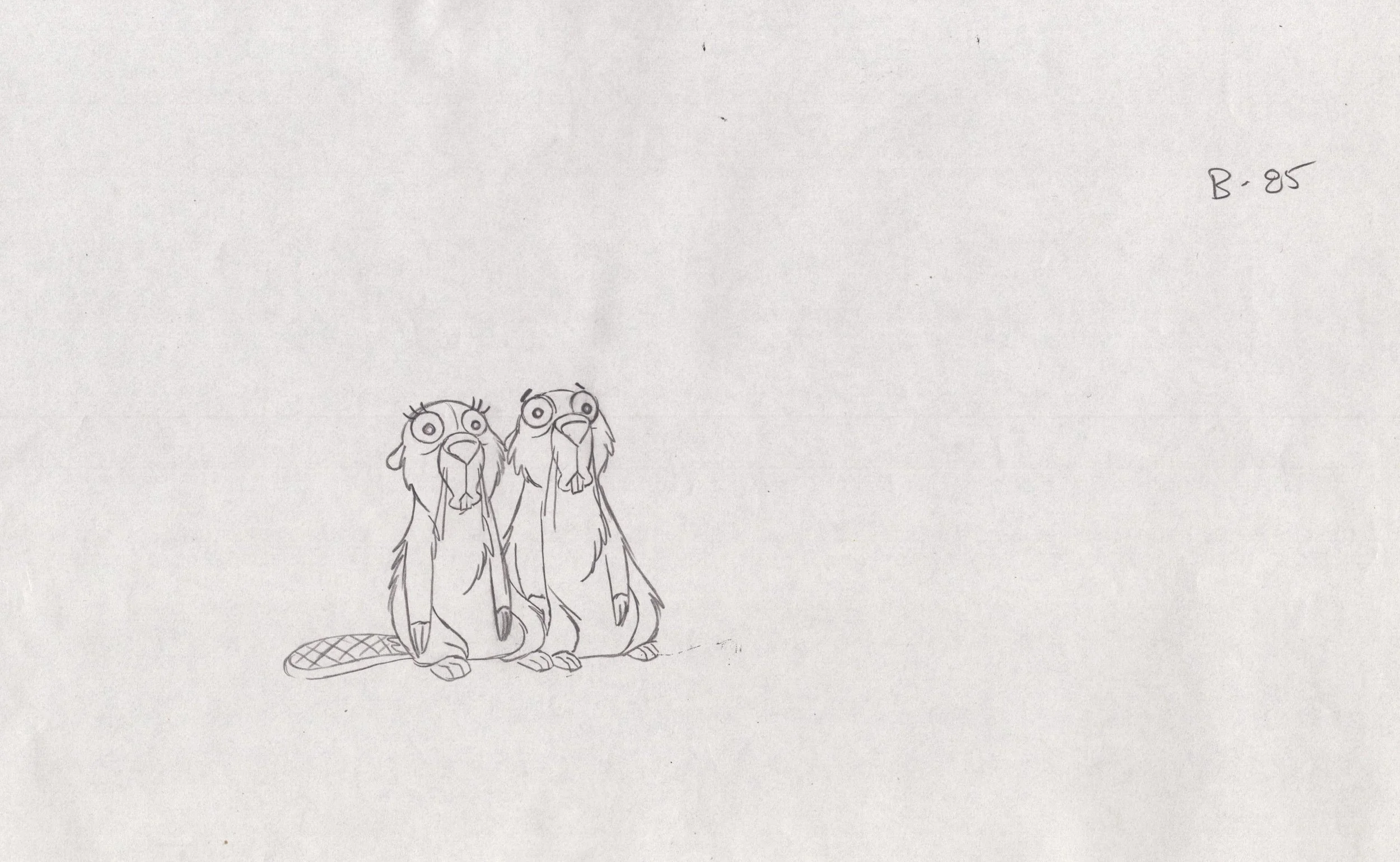 "The Simpsons Movie" Original Animation Drawing