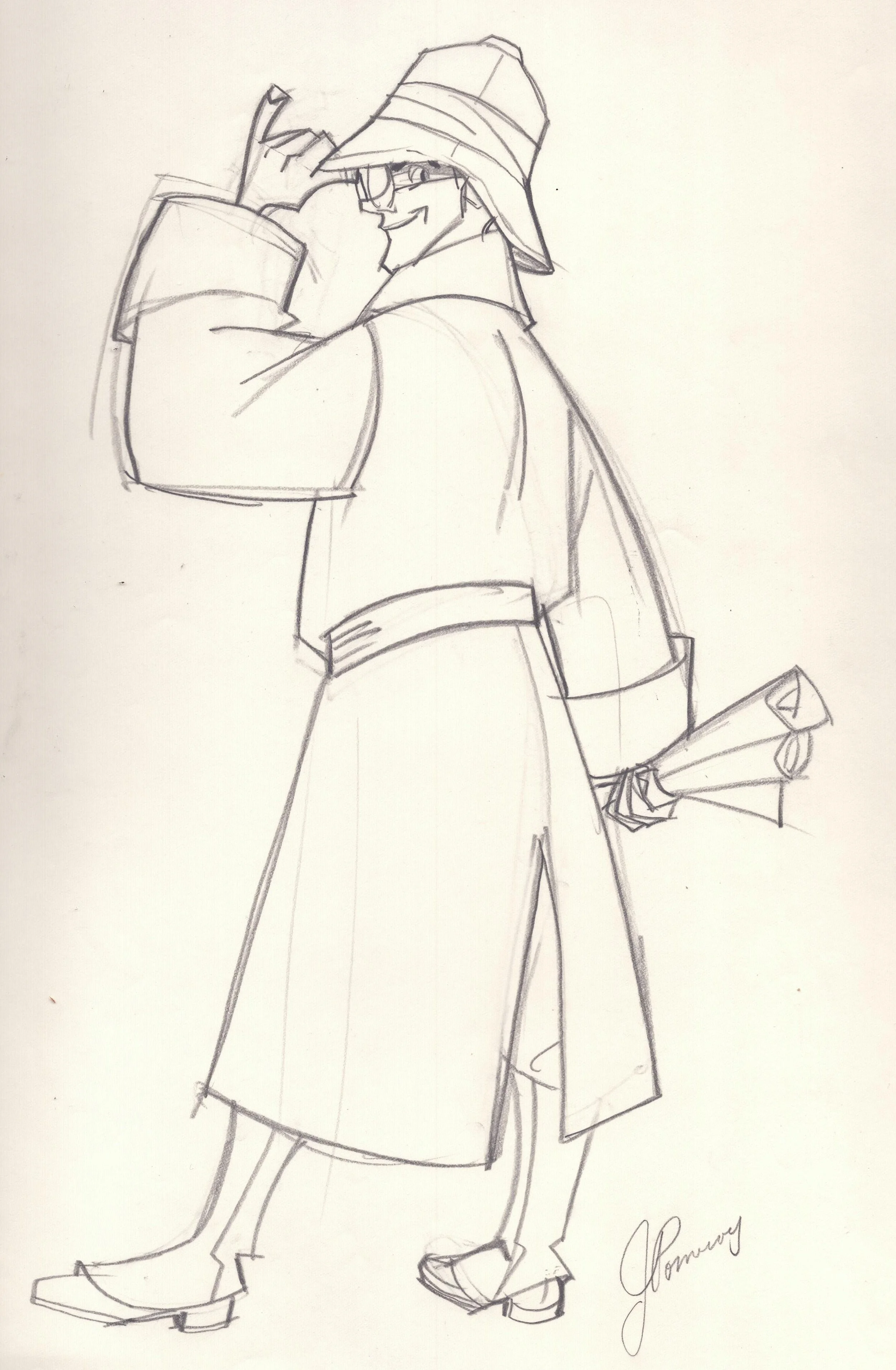 "Atlantis: The Lost Empire" Original Concept Drawing