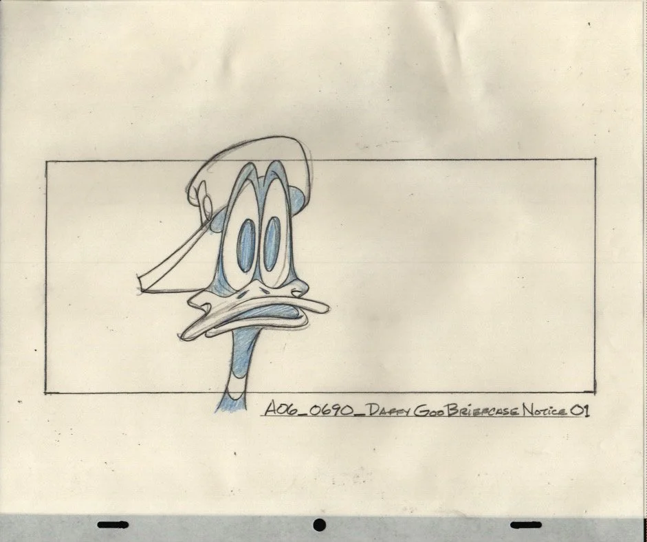 71) Orig.Anim.Drawing-Daffy:TheDayTheEarthBlewUp-$150.00.jpeg