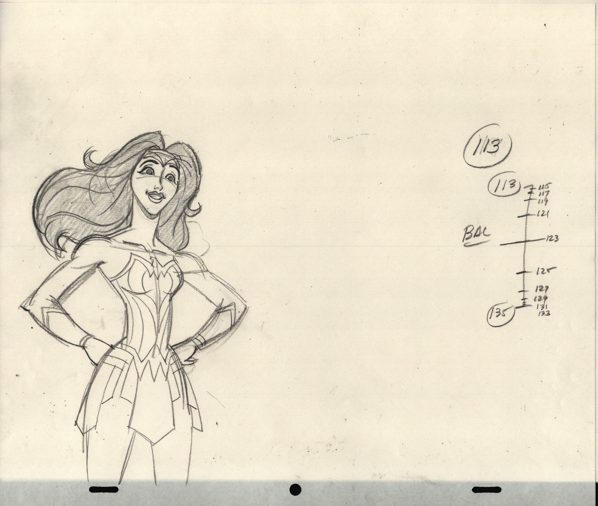 117) Orig.Anim.Drawing-WonderWoman(SpaceJamANewLegacy)--$350.00.jpeg