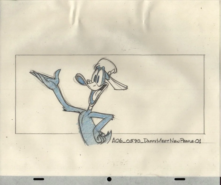 70) Orig.Anim.Drawing-Daffy:TheDayTheEarthBlewUp-$150.00.jpeg