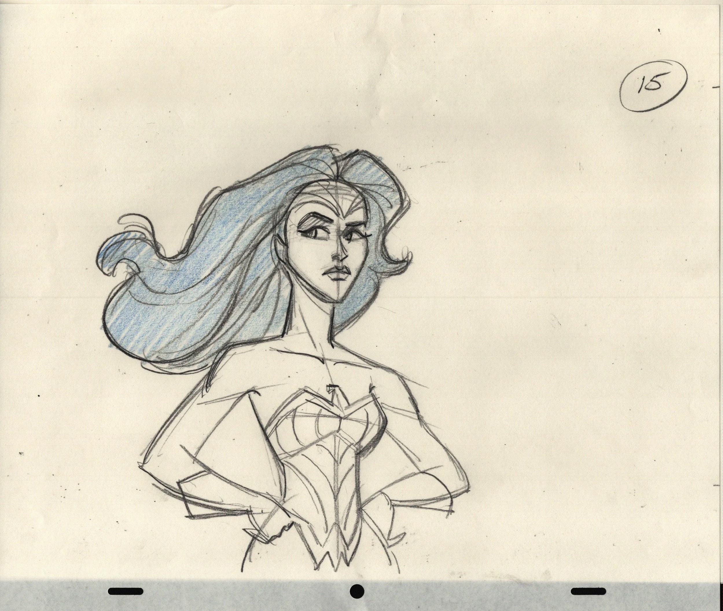119) Orig.Anim.Drawing-WonderWoman(SpaceJamANewLegacy)--$350.00.jpeg