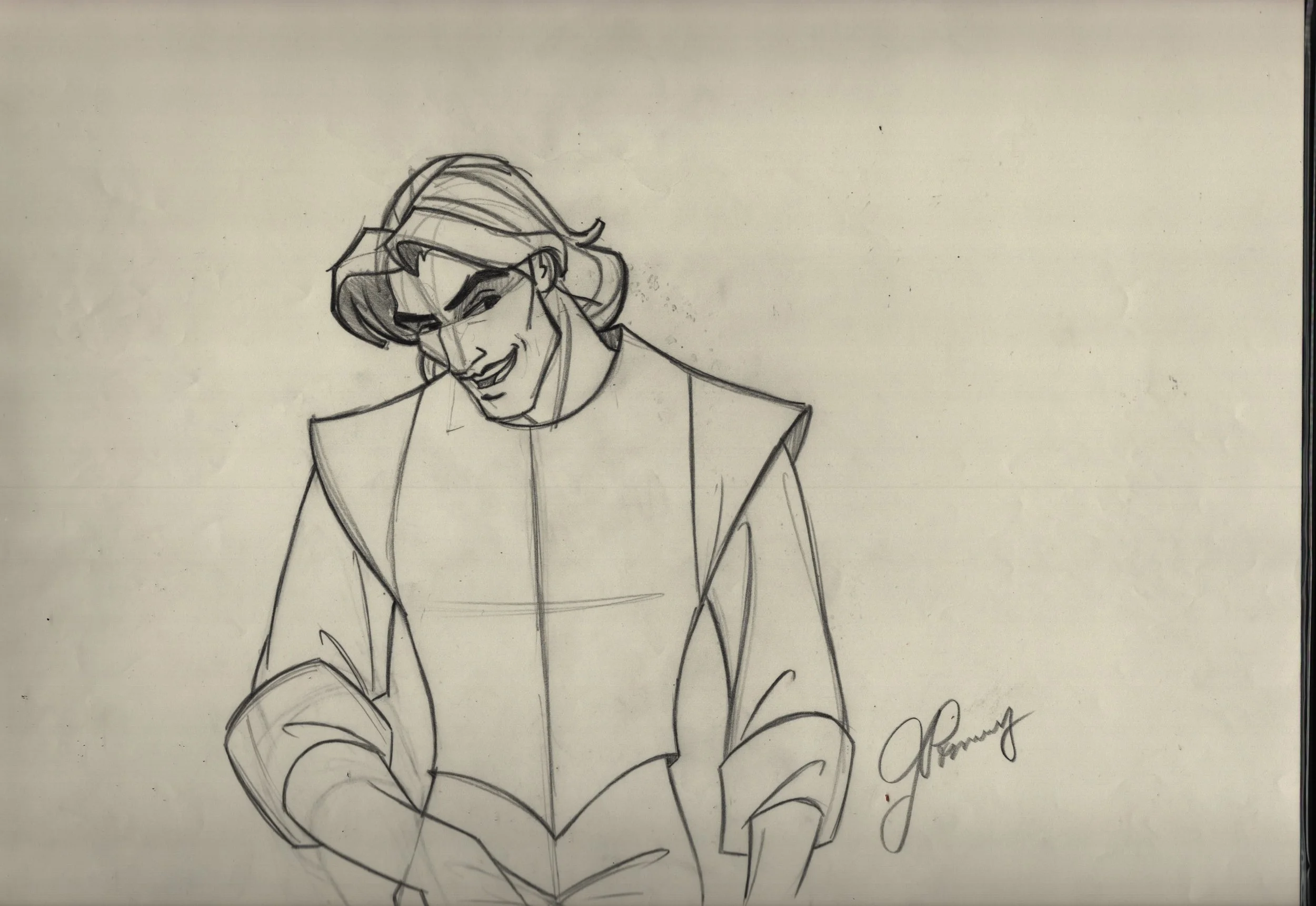 61) Orig.Anim.DrawingOf Capt.JohnSmith-$300.00.jpeg