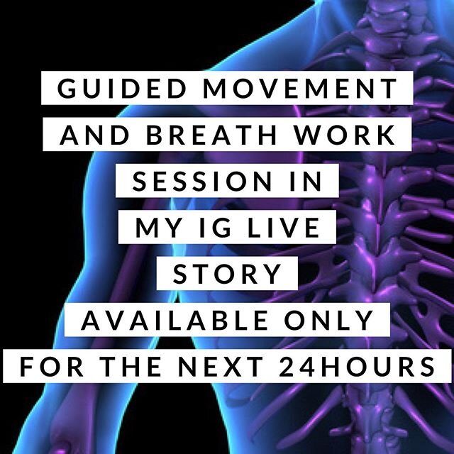 Get it while you can, because it's only available for the next 24h. This session will help you learn more about how your body moves, what it doesn't like to do, what it has trouble doing, and get you to explore some &quot;dark zones&quot; it hasn't g