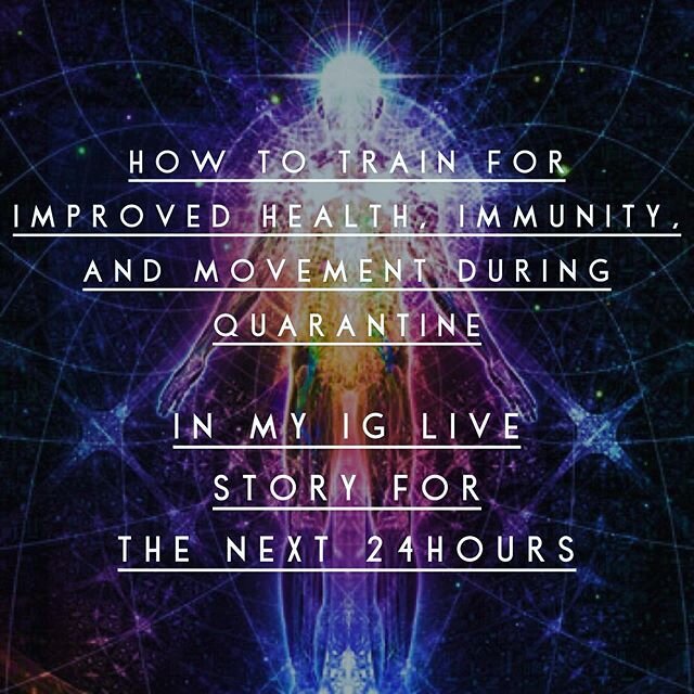 Quarantine life is hard enough as it is, don&rsquo;t let your training practices and nutrition ADD MORE STRESS to this already hard time. Many of us are concerned about our health during this time, yet we might be living in a way (and training in a w