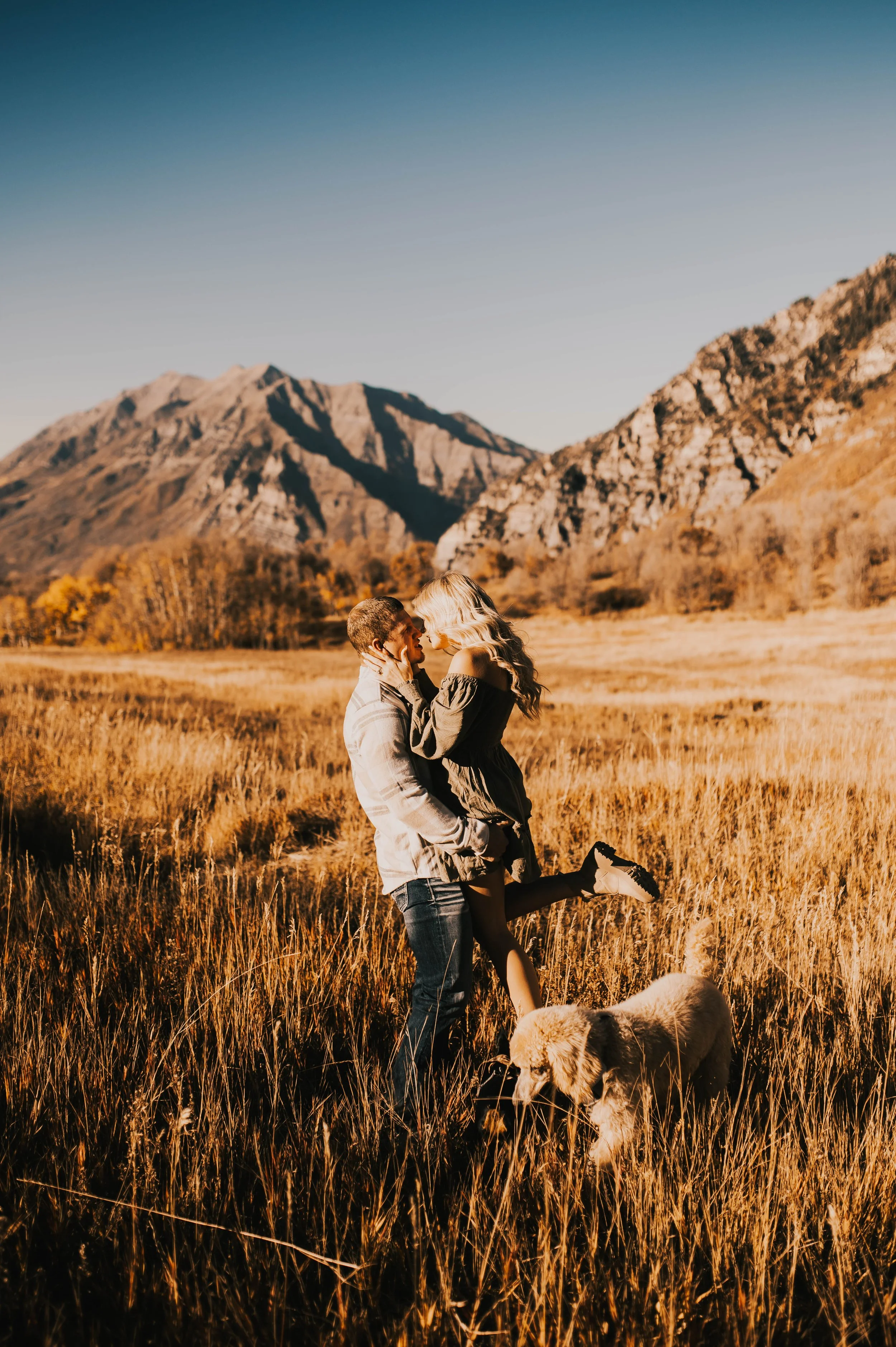 Provo Fall Mountain Couple Session