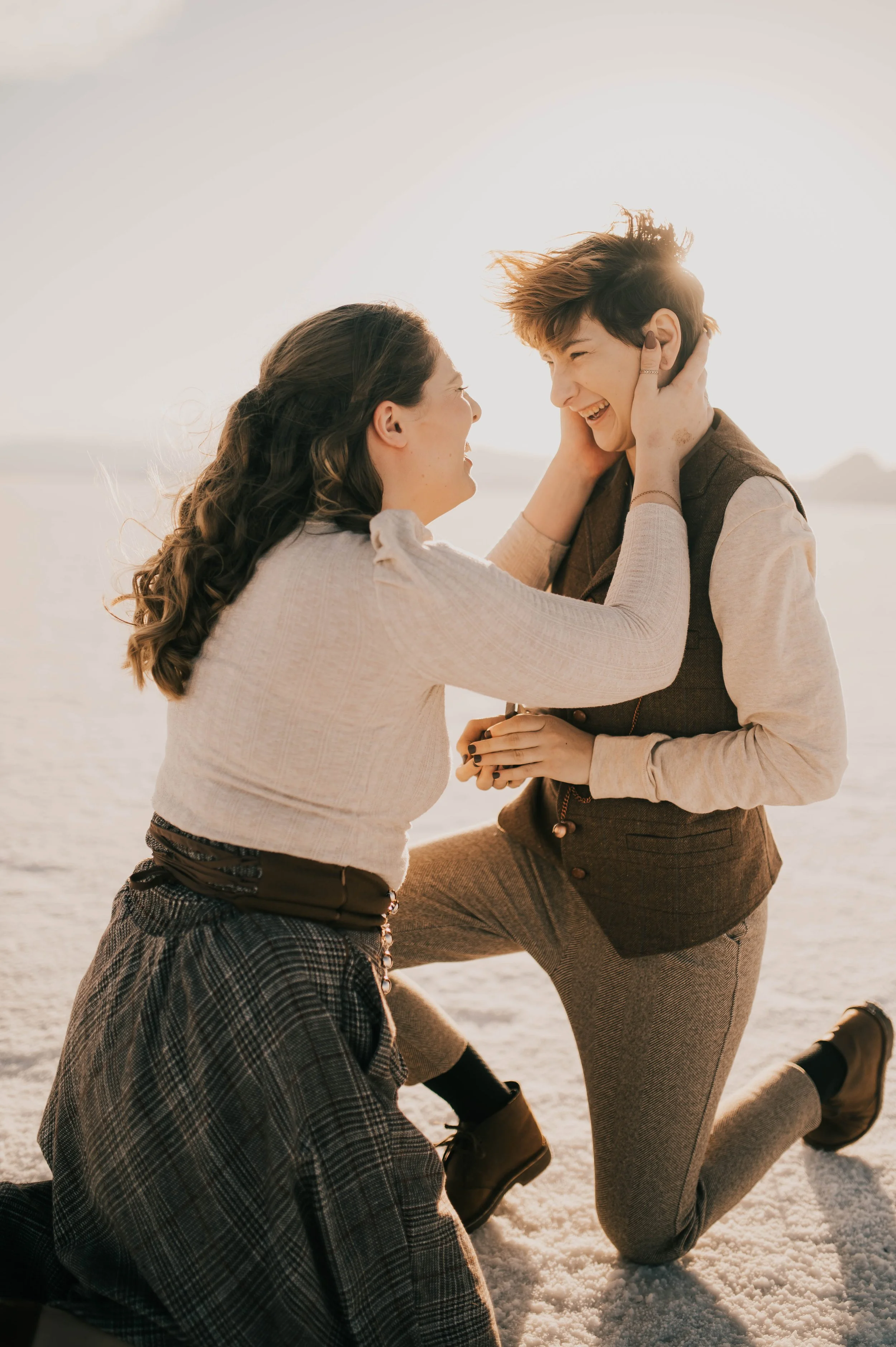 Salt Flats Utah Queer Proposal 