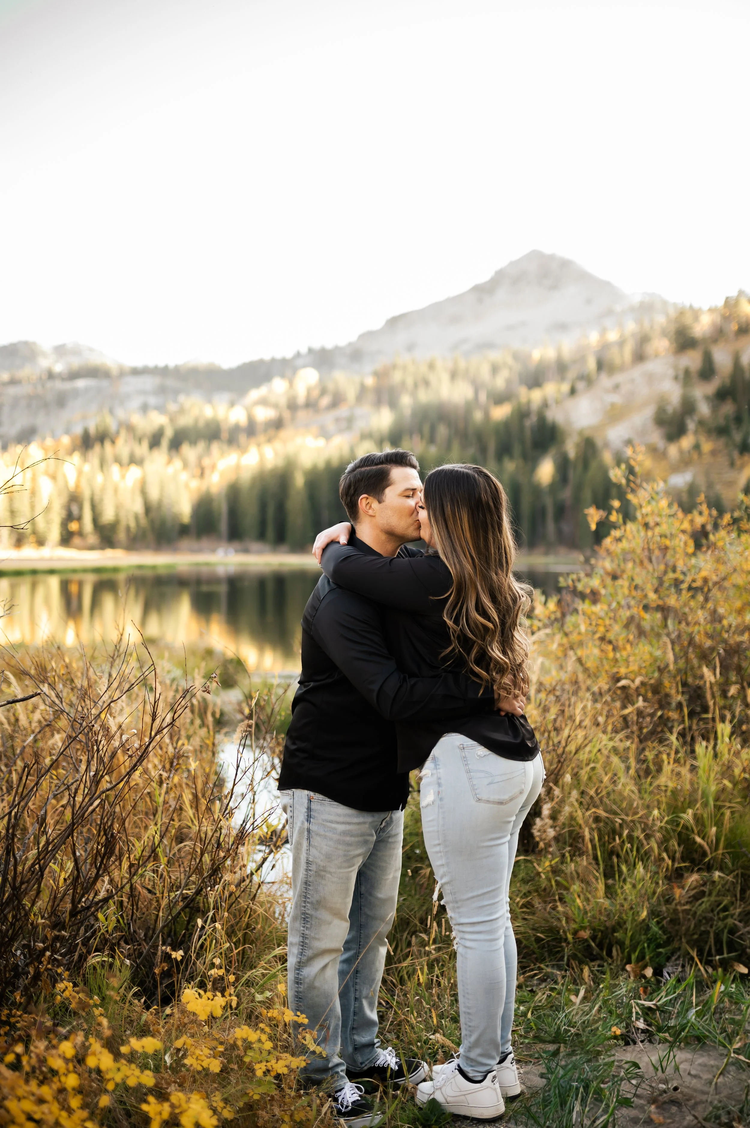 Silver Lake Engagement Session