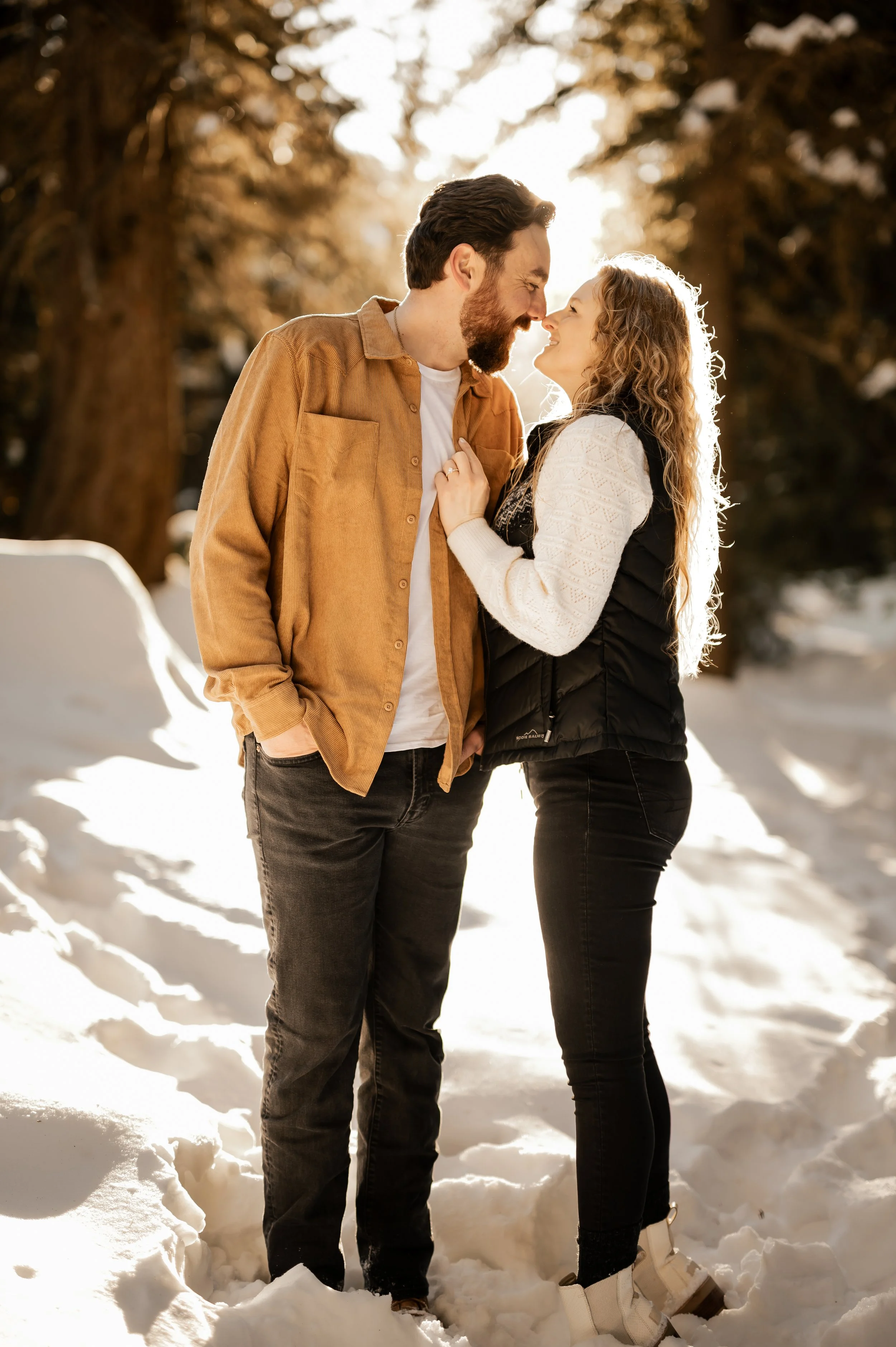 Snowy Utah Engagements || 5 tips 