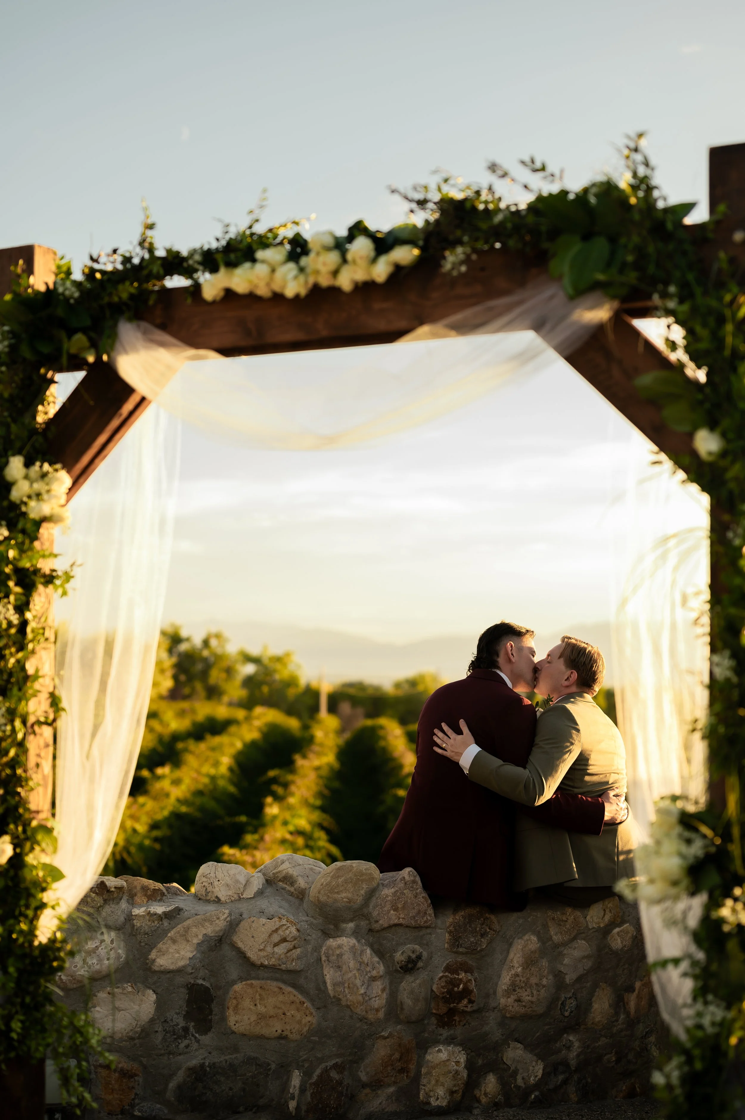 Gavin and Nate Wedding Day | Mt. Naomi Farms, Hyde Park Utah