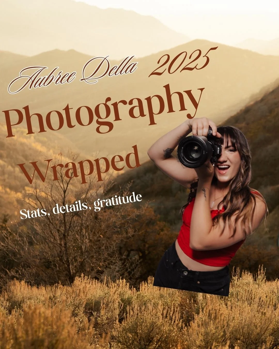 Aubree Della Photography Wrapped 2025