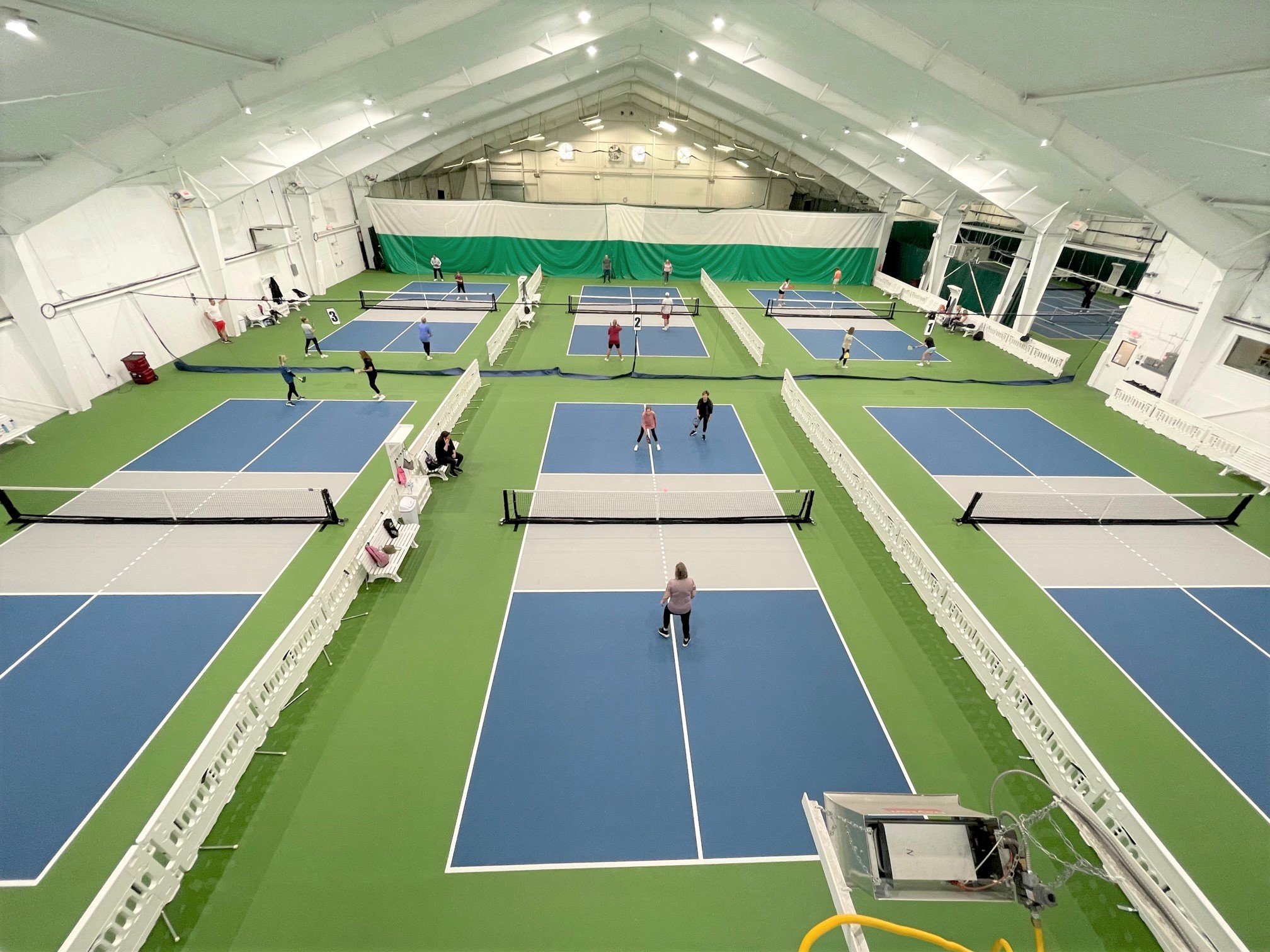 Indoor Pickleball court design