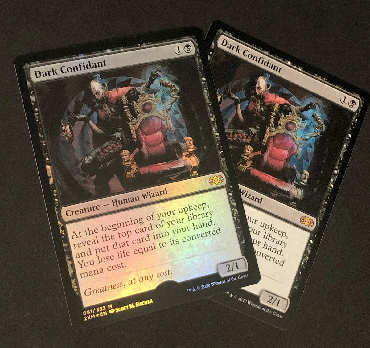 New Dark Confidant Double Masters Artist Proof Scott M Fischer M Tg And Fantasy Art Store<script async src=