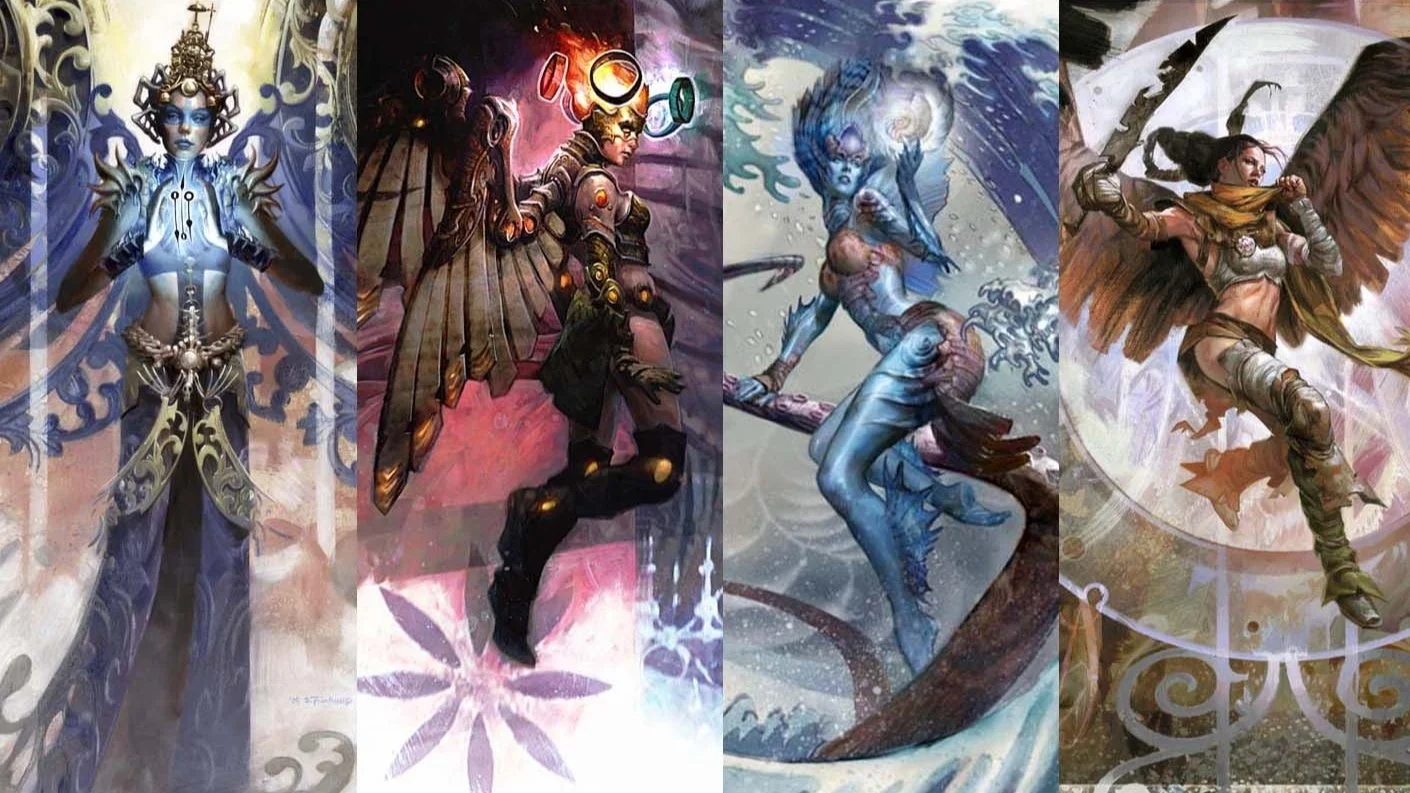 MTG セラの天使 プレイマット Scott M. Fischer直筆サイン入り