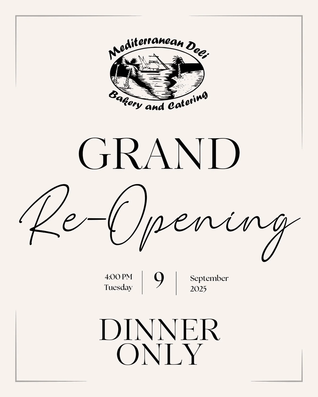 Chapel Hill, we&rsquo;re back! ✨

After 2 years of rebuilding since the fire, our doors will finally open again on Tuesday, September 9th. We can&rsquo;t wait to welcome you all back to the table ❤️

For now, we&rsquo;ll be serving Dinner Only | 4&nd