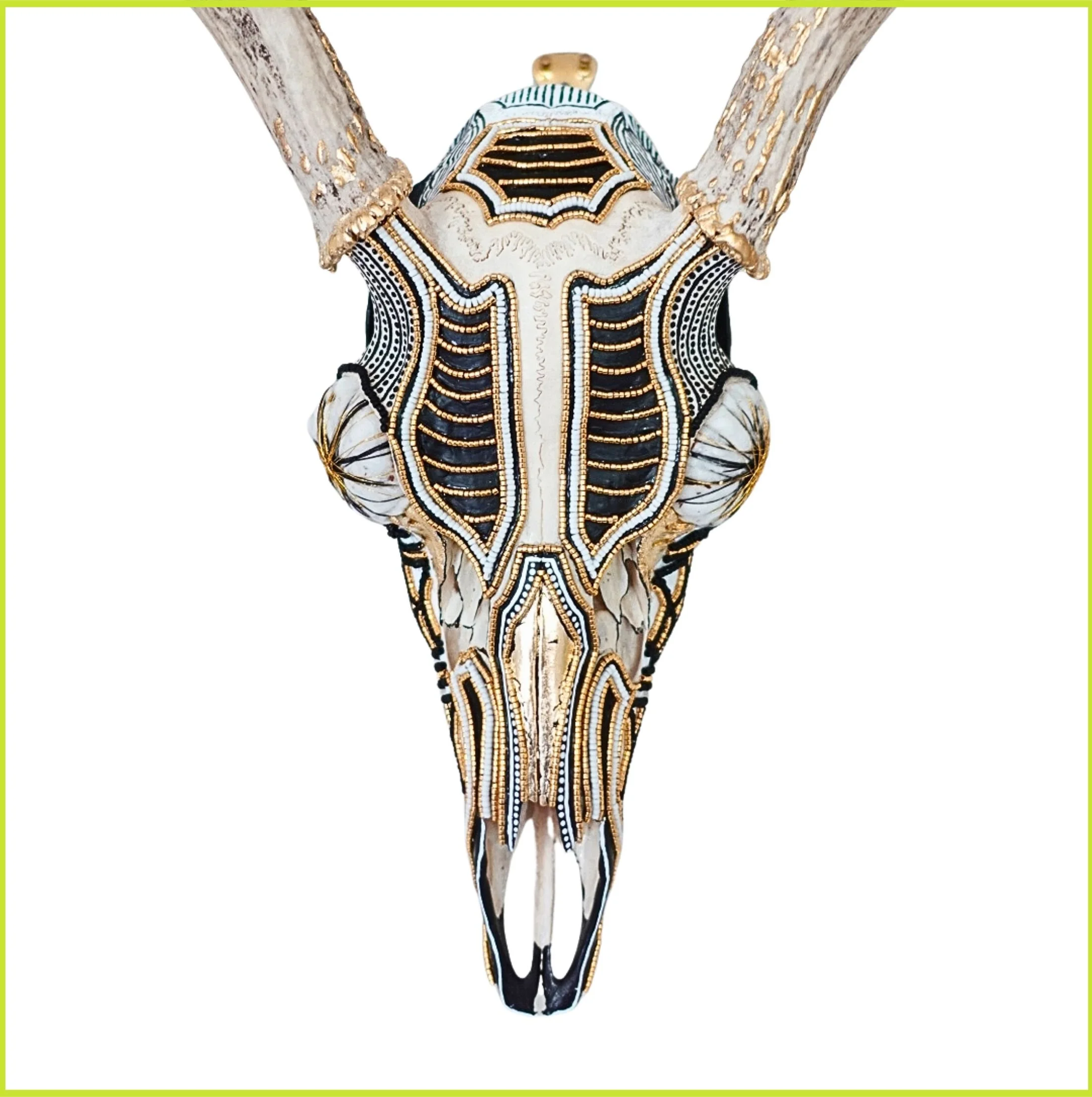 Tela Magica beaded deer skull.jpg