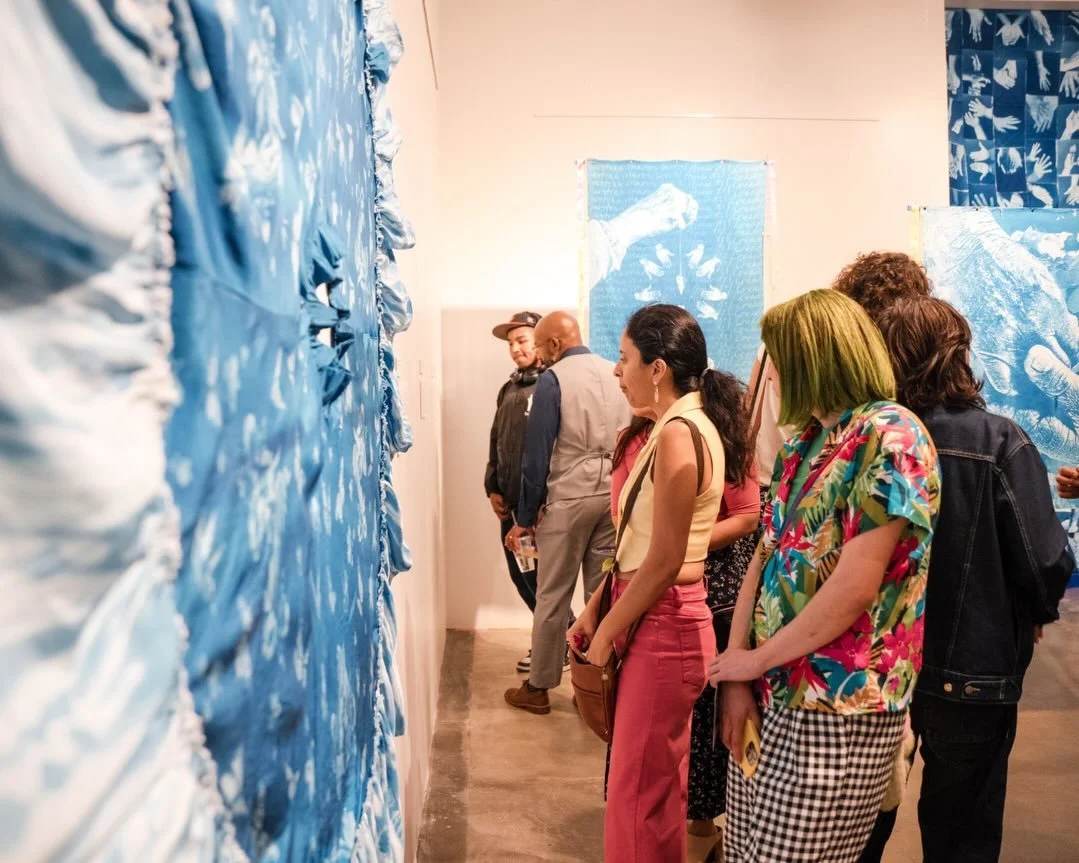 ✨A glimpse of what it feels like to be inside Nuestras Manos. 🤲🏽

If you&rsquo;ve been thinking about visiting, this is your sign! 🙌

This is the last week to catch Nuestras Manos on view through Friday, April 10th, at @almostrealthings gallery lo