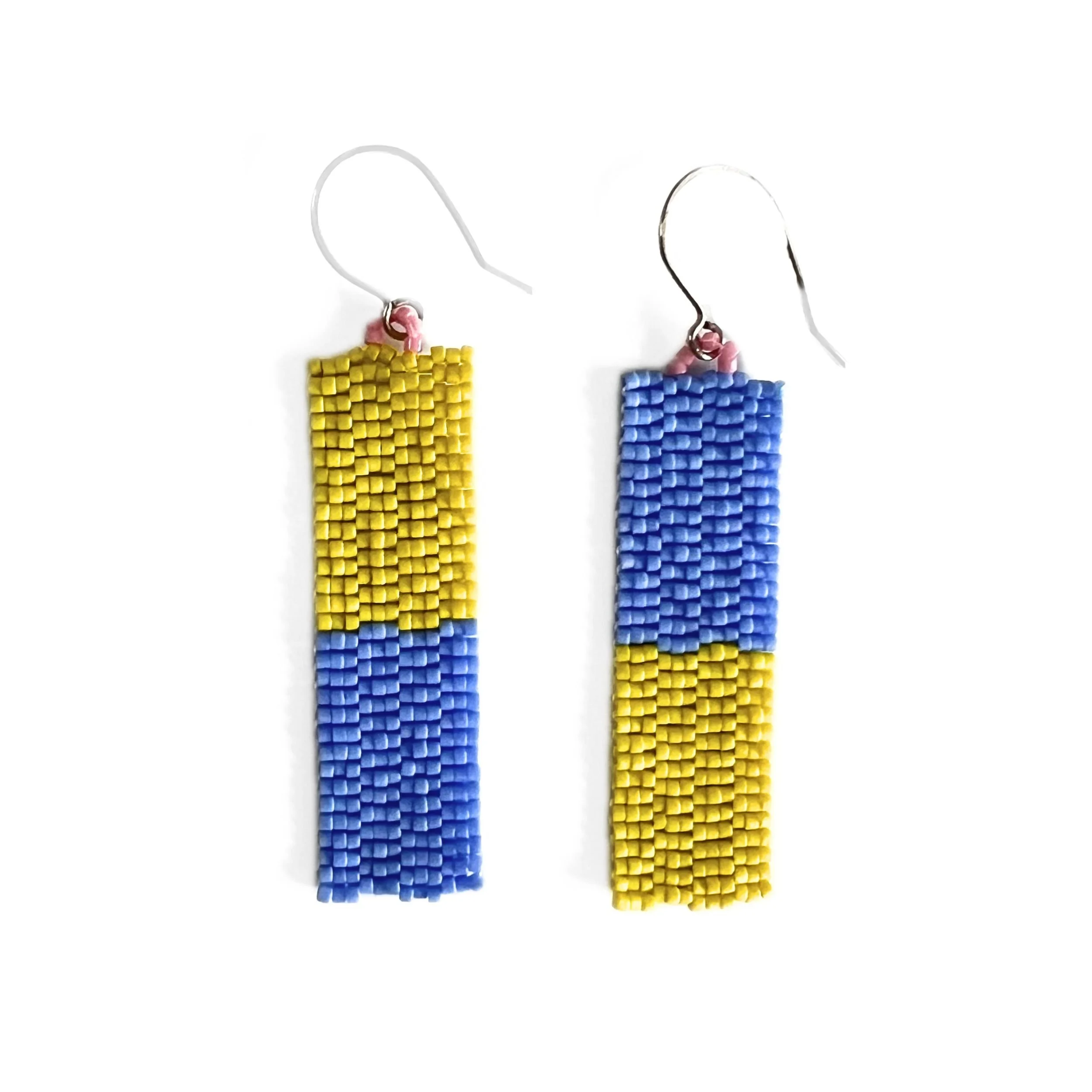 geo-joy-earrings-long-blue-chartreuse-pink-beaded-jewelry1