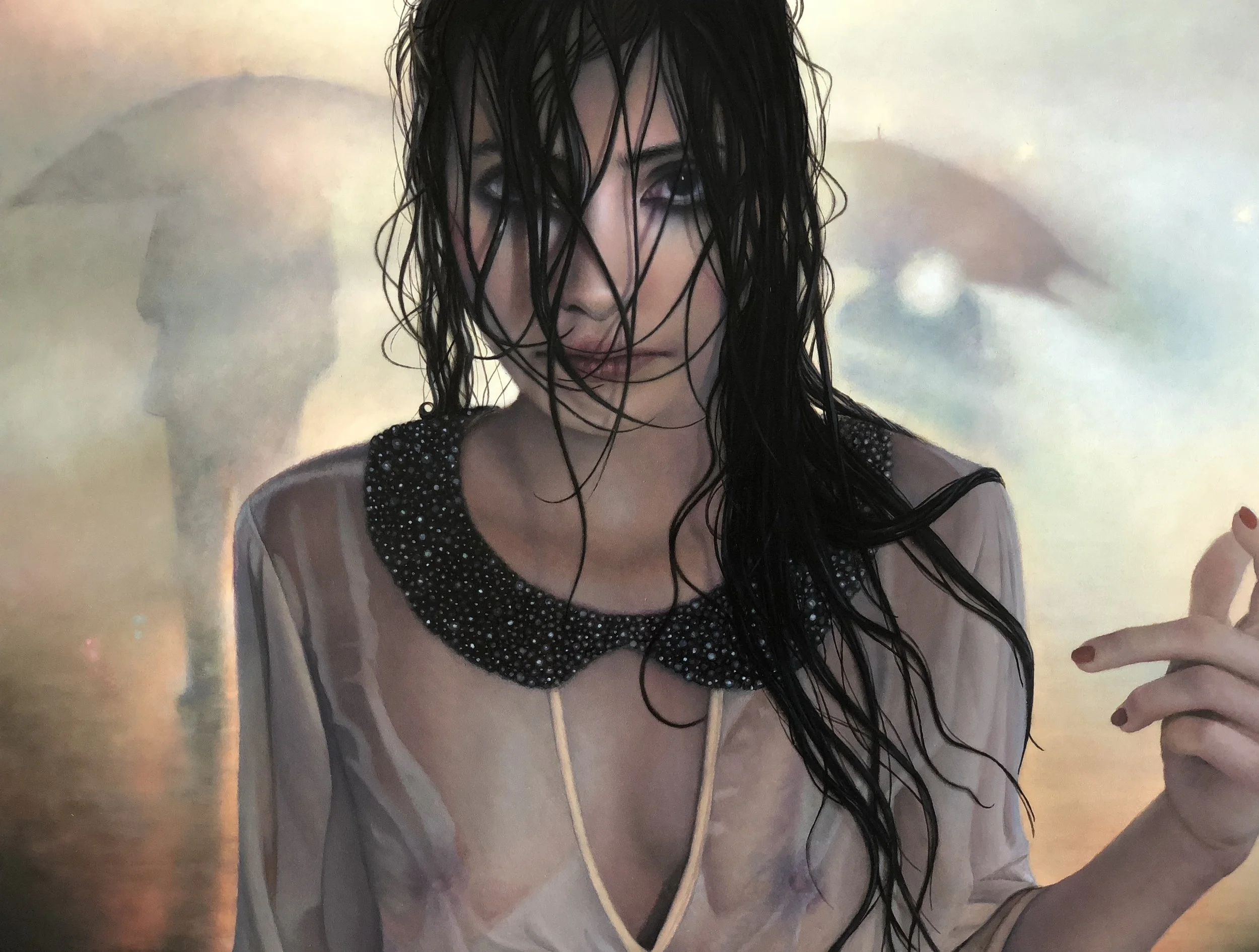 A Dark Kind Of Angel | 12x16 Oil on Panel | SOLD - ARC Finalist 2019