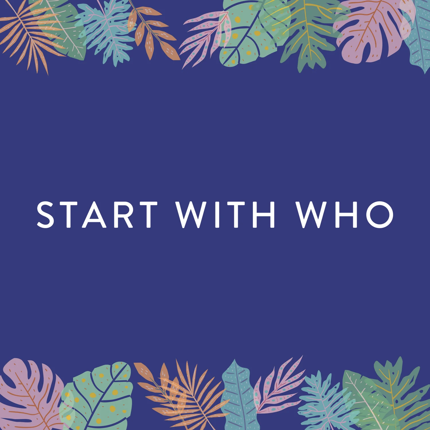 Start with Who episode artwork