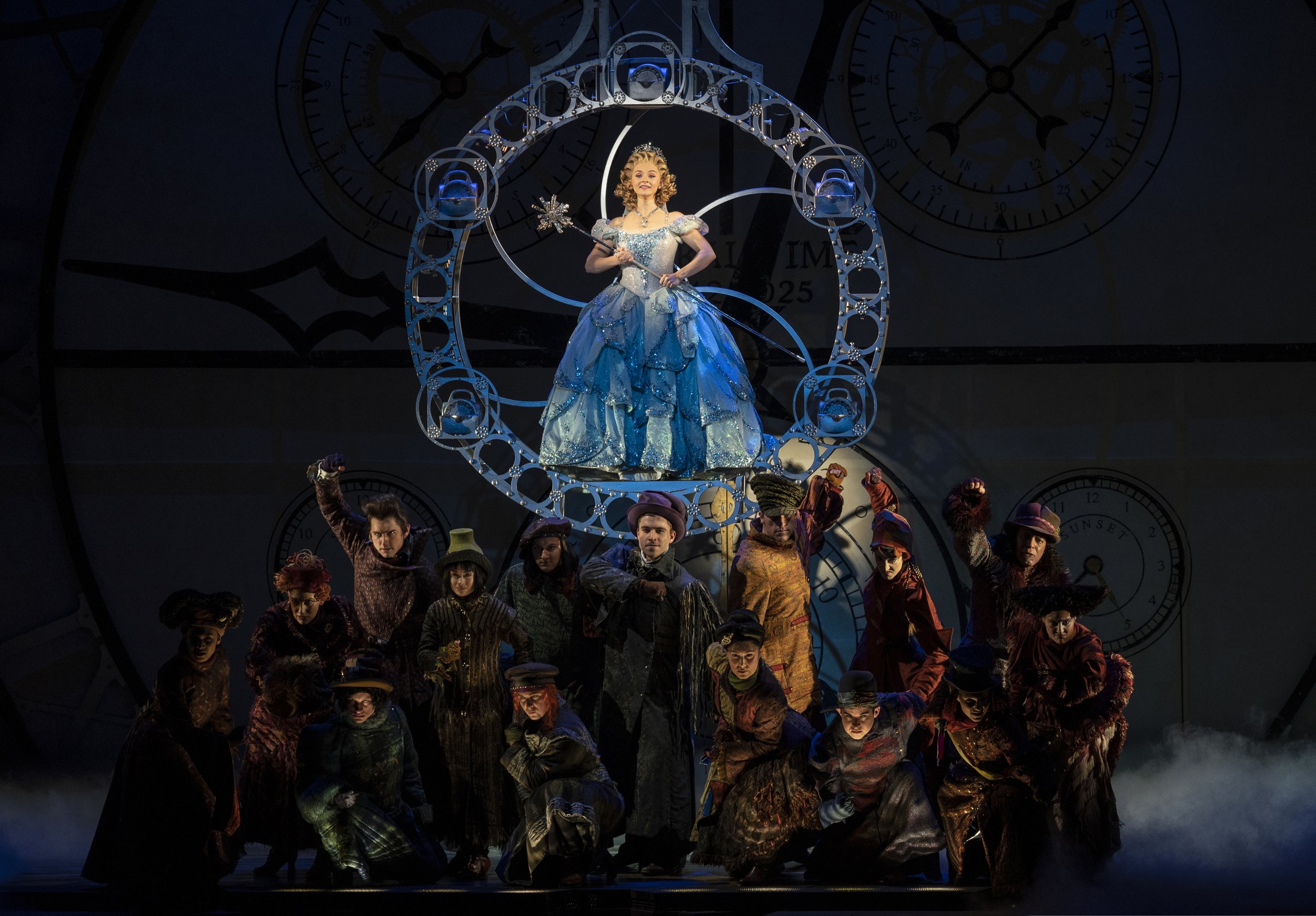 Jennafer Newberry as Glinda and cast in the National Tour of WICKED, photo by Joan Marcus - 0004r.jpg