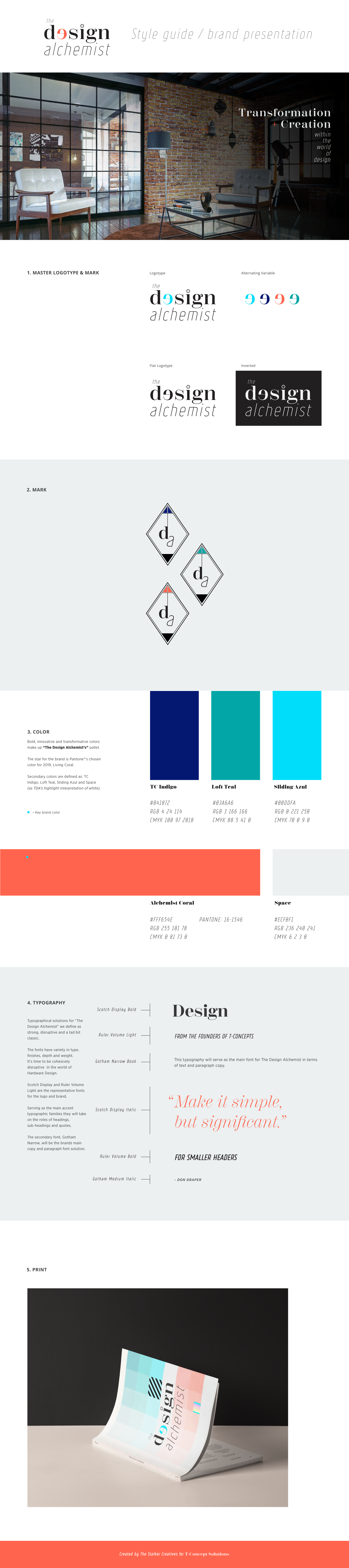 The Design Alchemist Branding Guidelines