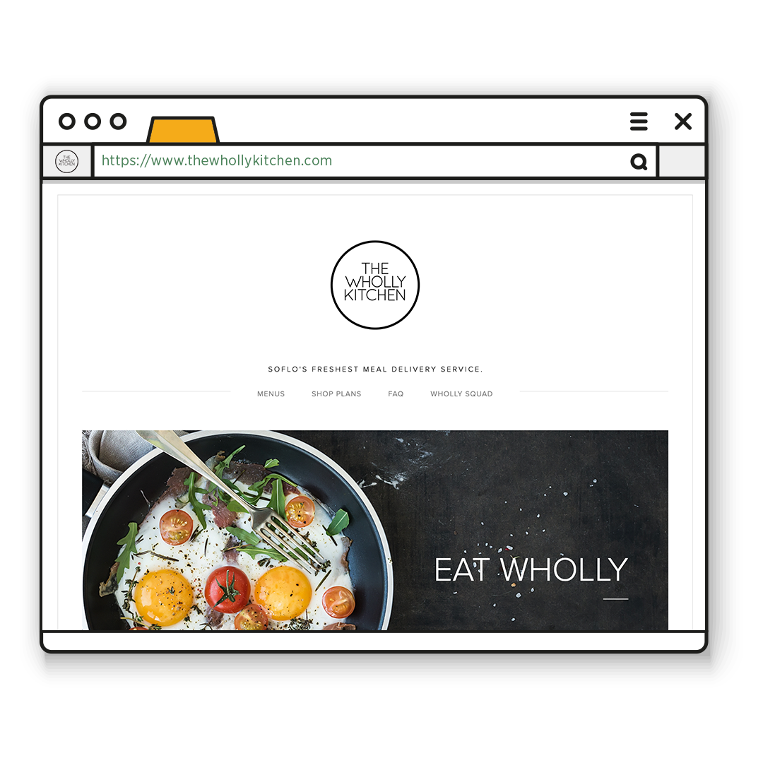 The Wholly Kitchen: Meal Delivery Portal