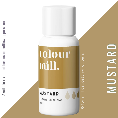 MUSTARD- Oil Based Coloring (20ml)