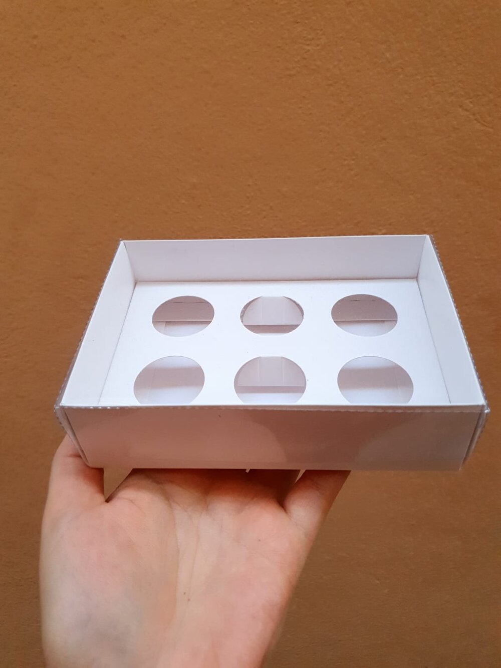 10 PACK- 6 Brigadeiros Box - Truffle -Bonbon Box (2 Insert Sizes)