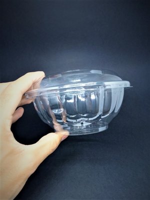 Clear Plastic Serving Bowls With Lids, Party Snack or Salad Bowl, Chip Bowls,  Snack Bowls